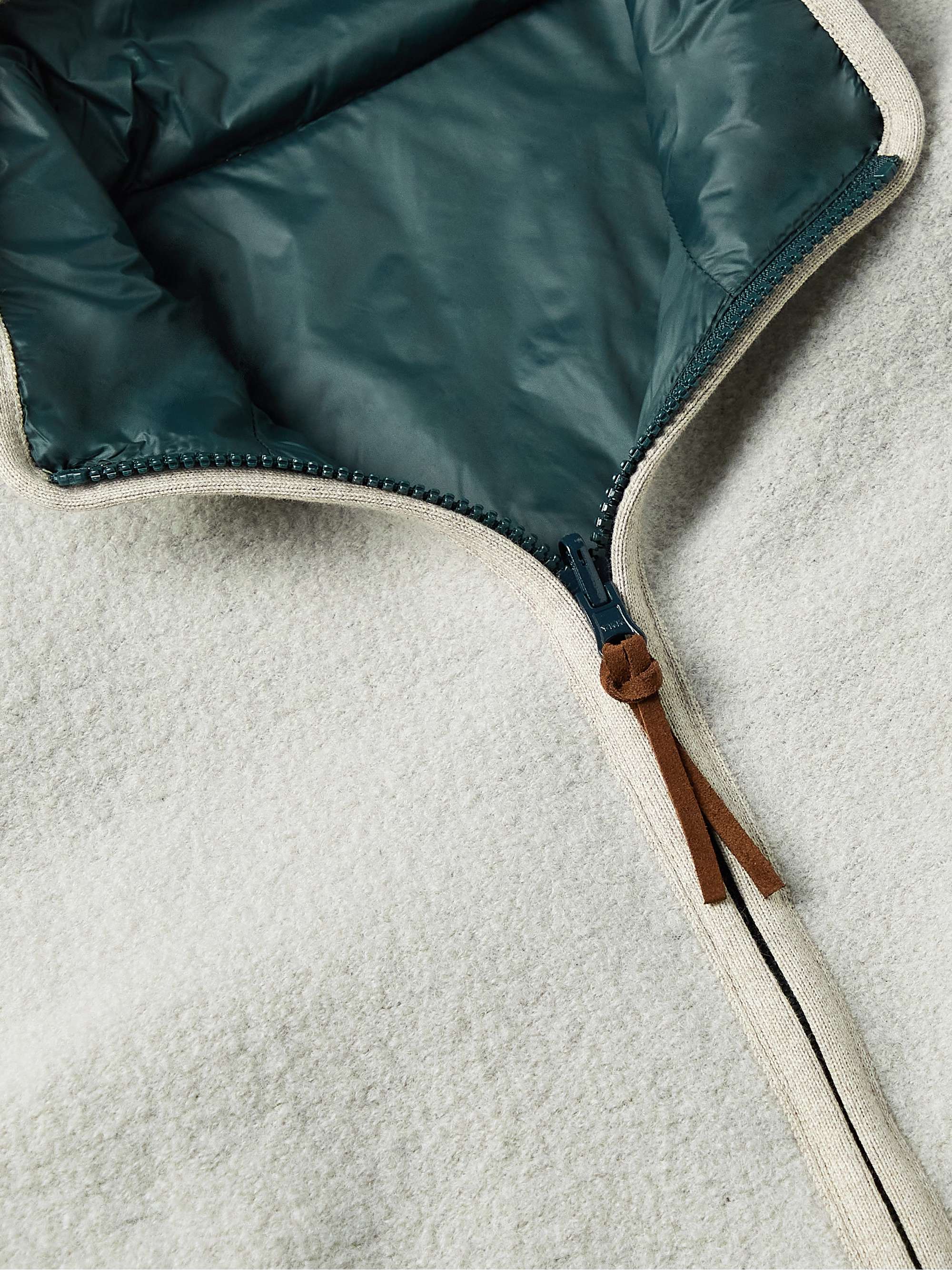SID MASHBURN Reversible Wool-Fleece and Shell Jacket
