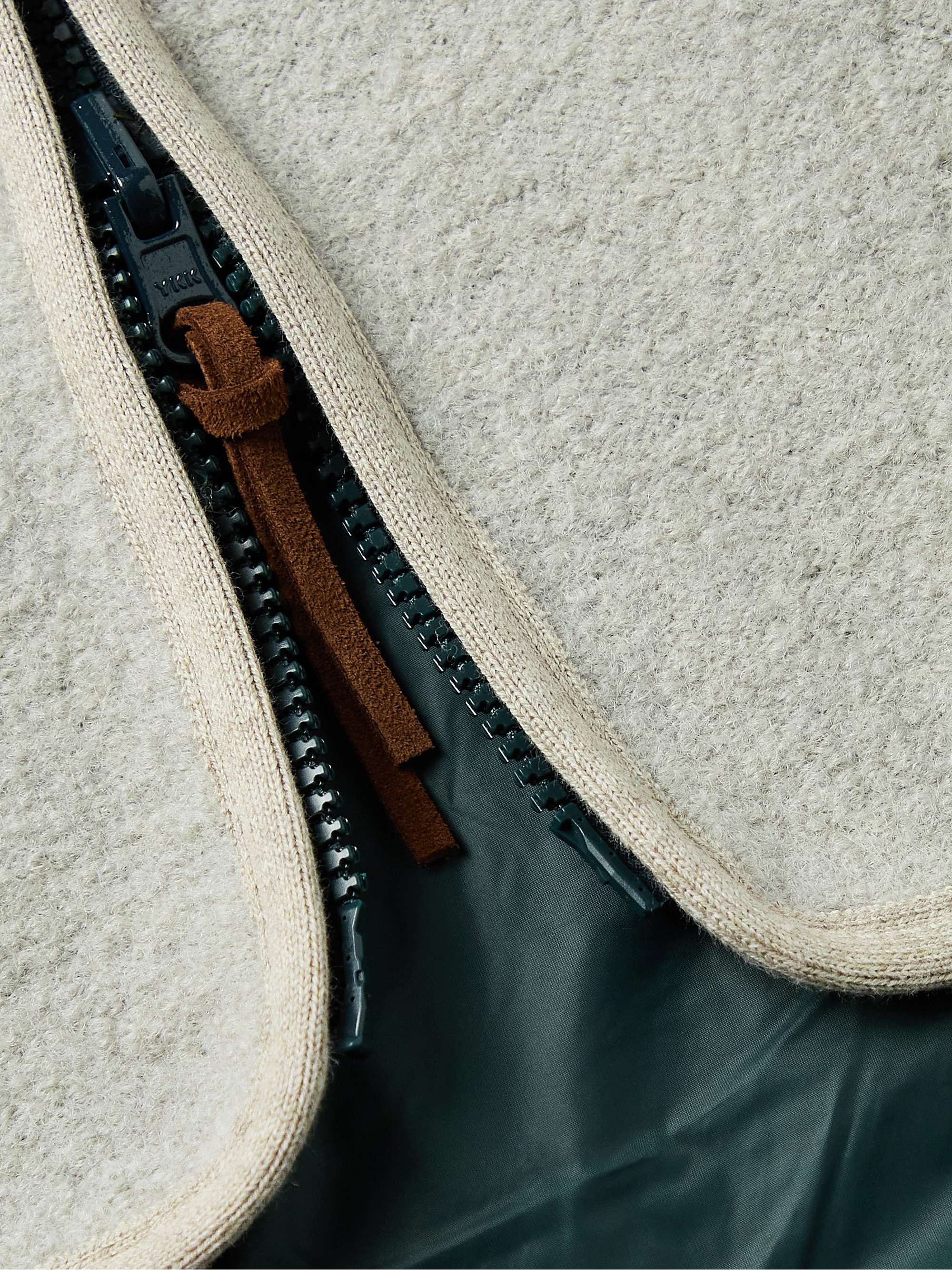 SID MASHBURN Reversible Wool-Fleece and Shell Jacket