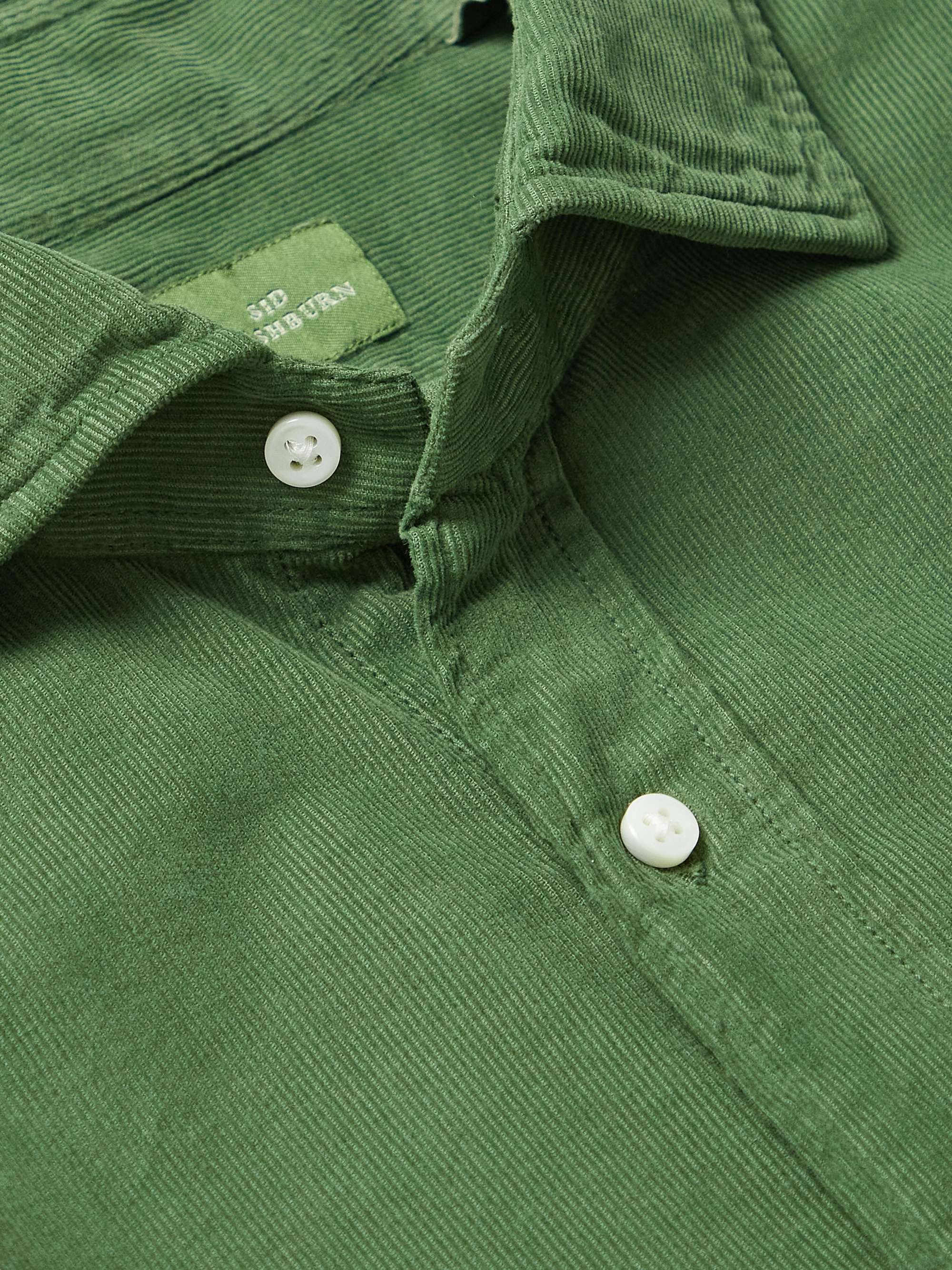 SID MASHBURN Cotton-Corduroy Shirt