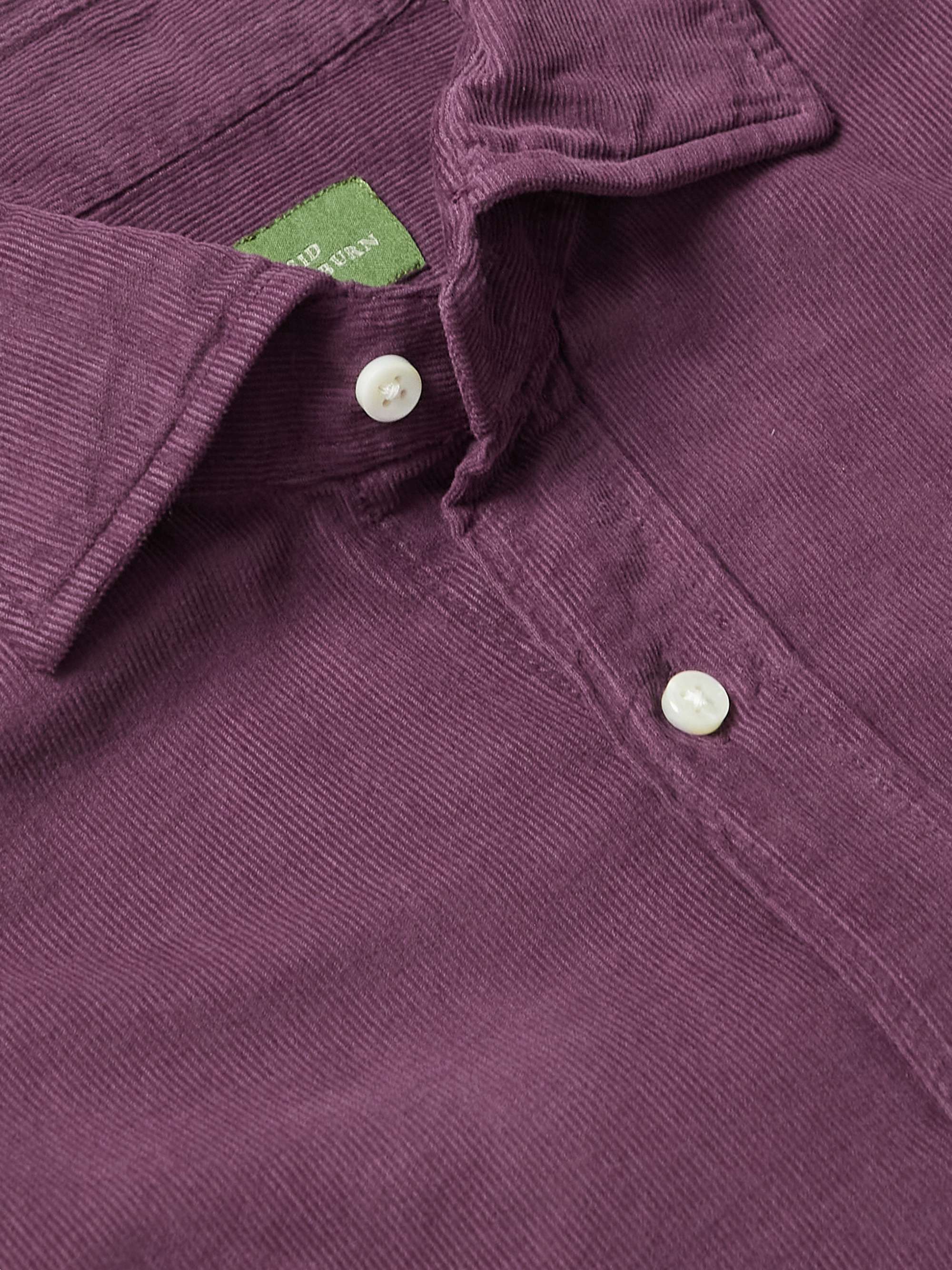 SID MASHBURN Cotton-Corduroy Shirt