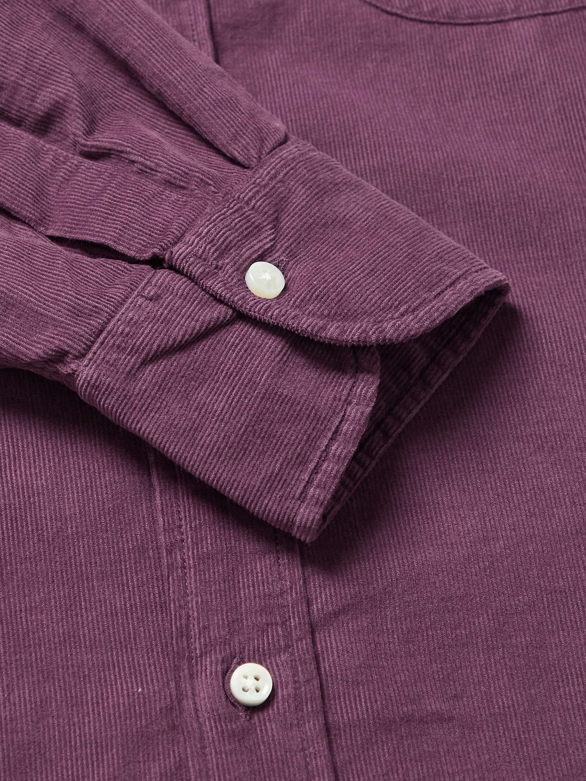 SID MASHBURN Cotton-Corduroy Shirt