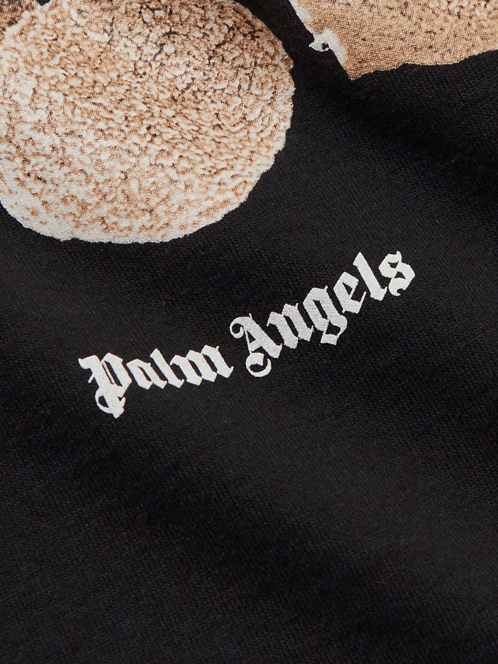 PALM ANGELS KIDS Logo-Print Cotton-Jersey T-Shirt