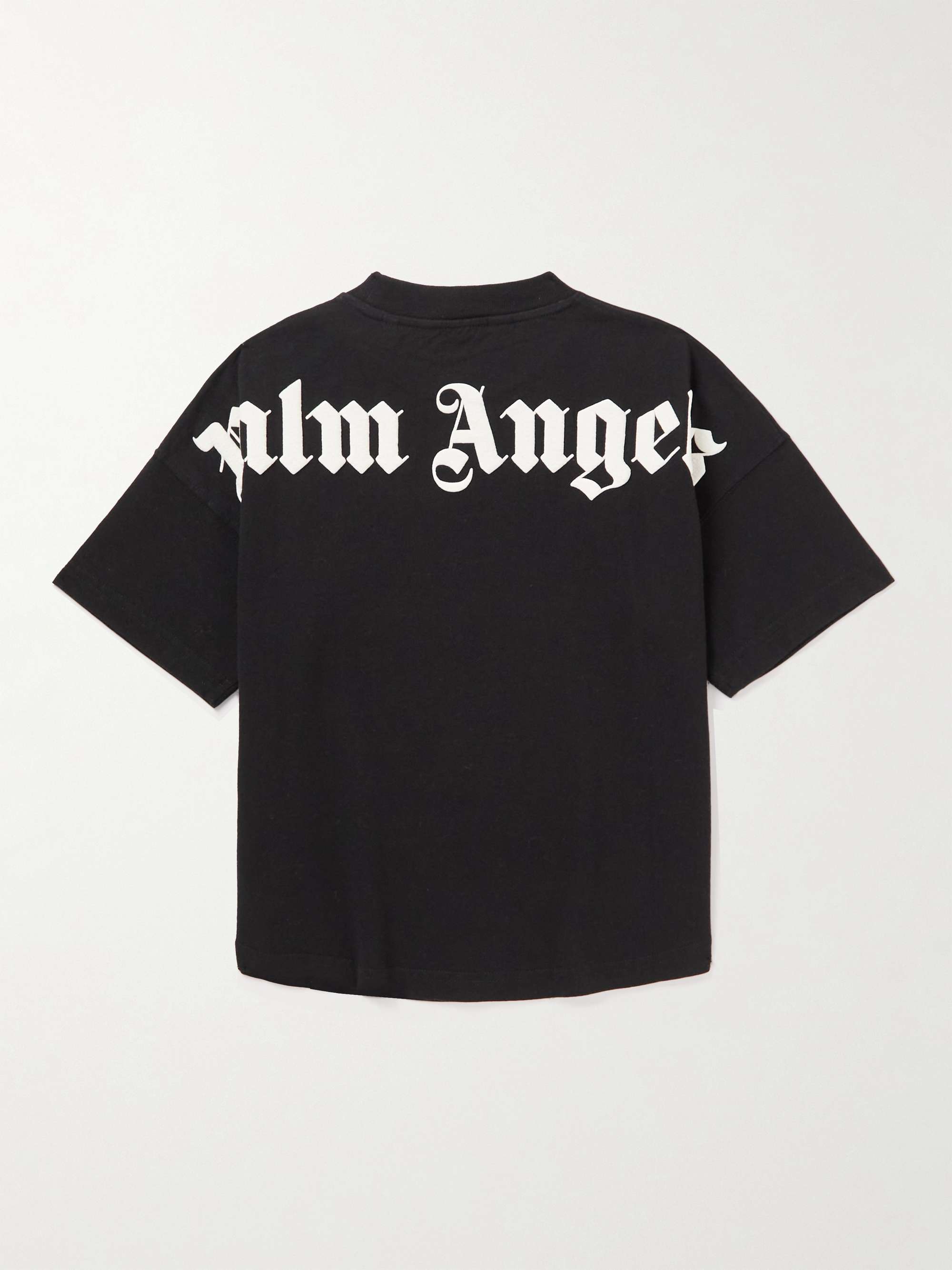 PALM ANGELS KIDS Logo-Print Cotton-Jersey T-Shirt