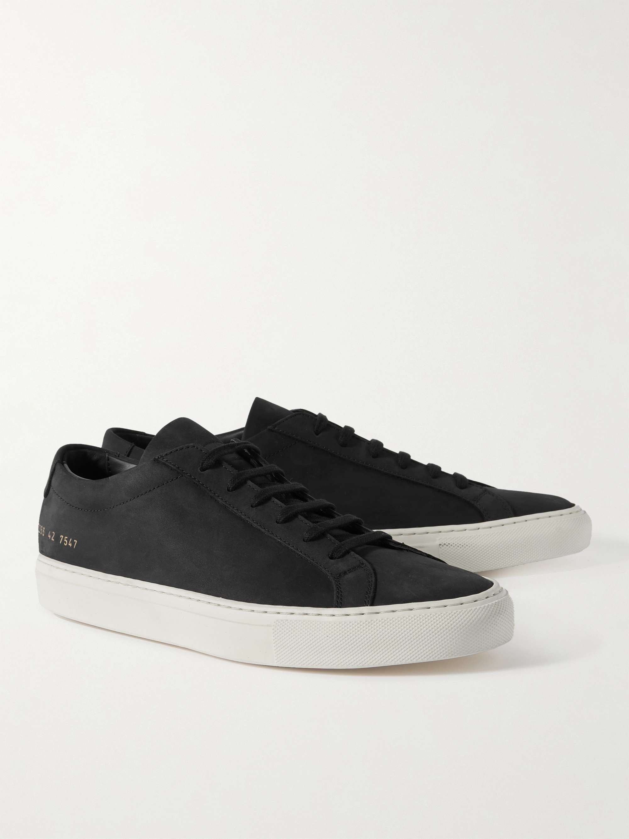 COMMON PROJECTS Achilles Nubuck Sneakers for Men | MR PORTER