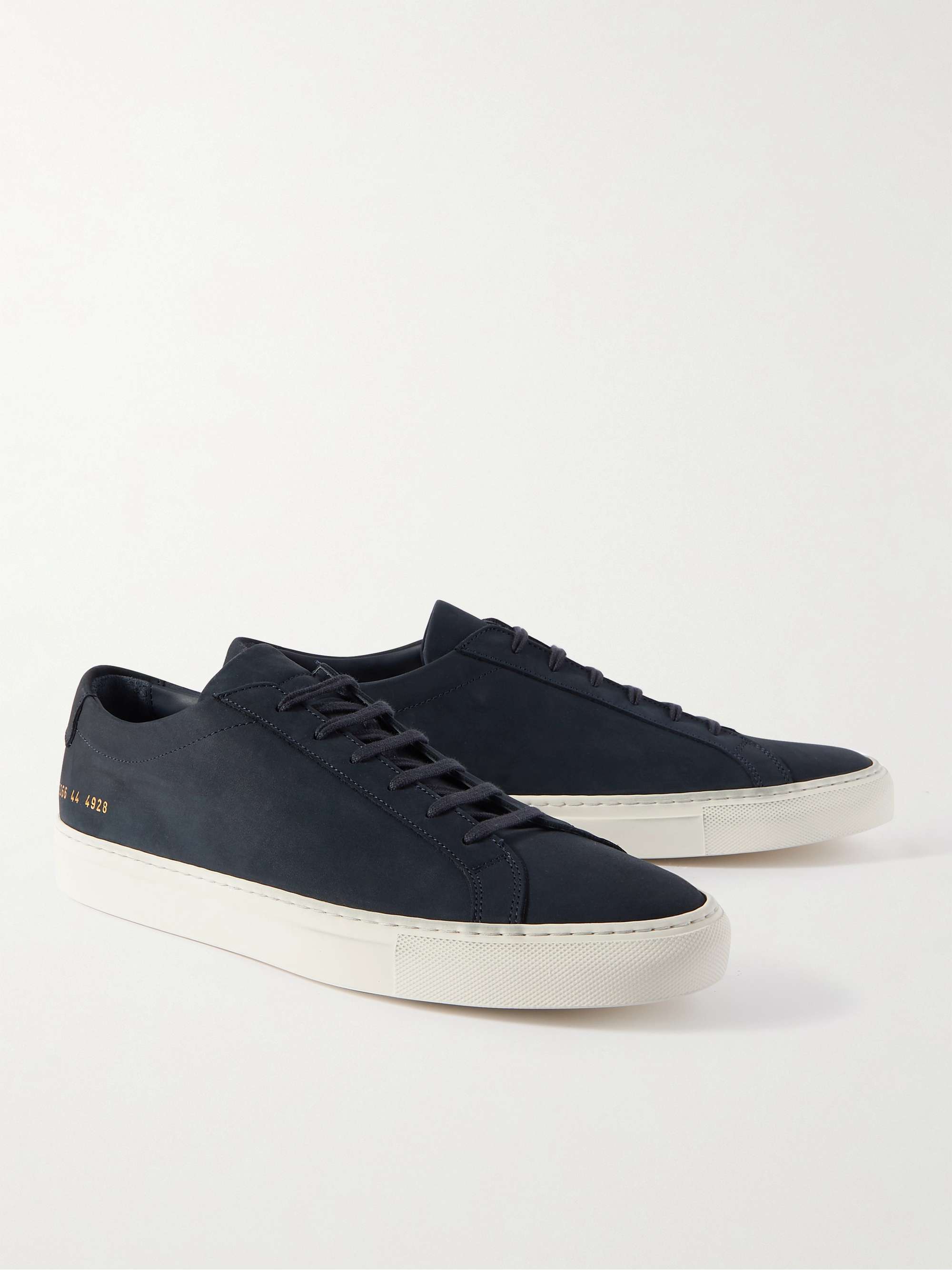 COMMON PROJECTS Achilles Nubuck Sneakers for Men | MR PORTER