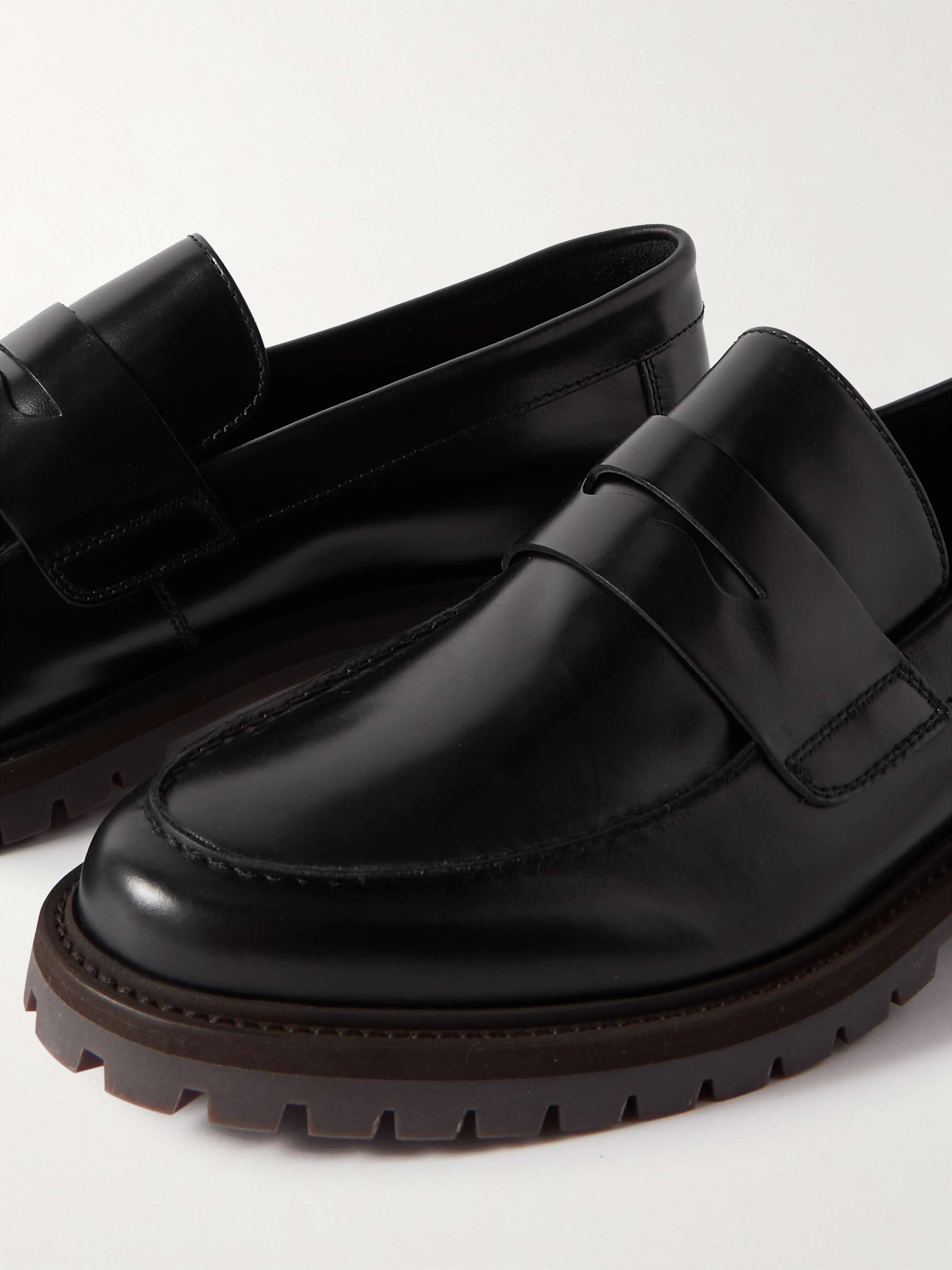 COMMON PROJECTS Leather Penny Loafers
