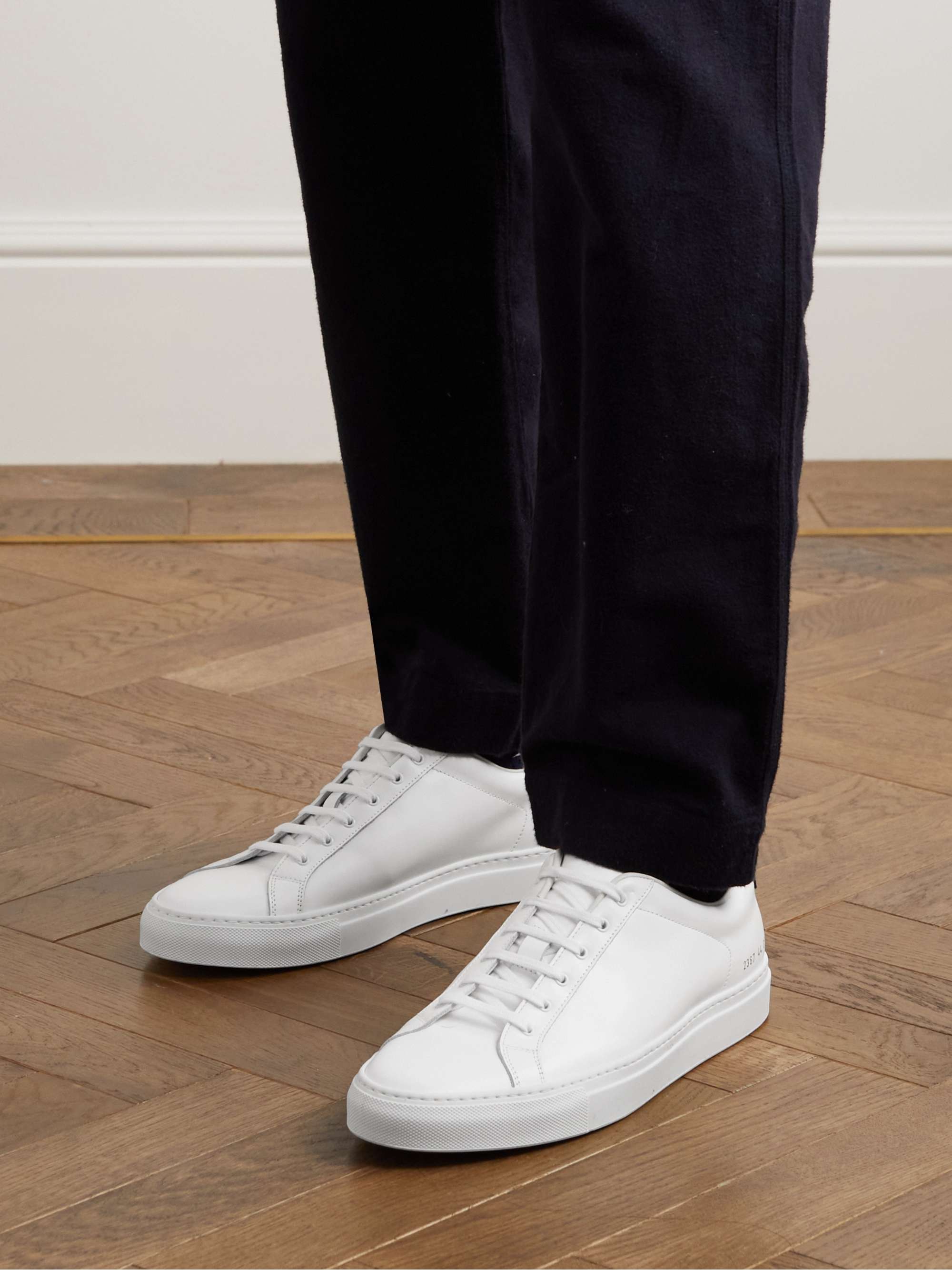 COMMON PROJECTS Retro Low Leather Sneakers