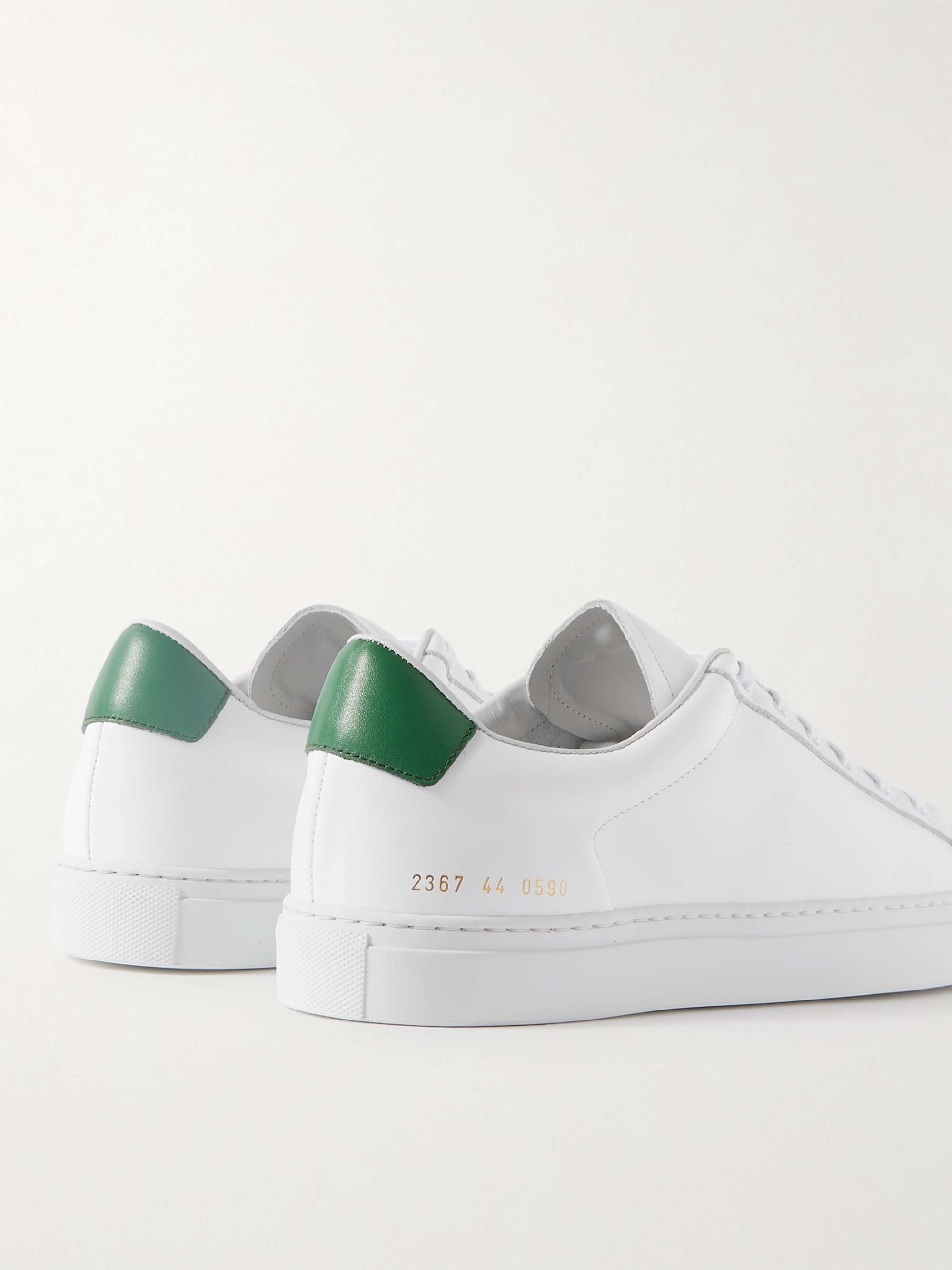 COMMON PROJECTS Retro Low Leather Sneakers