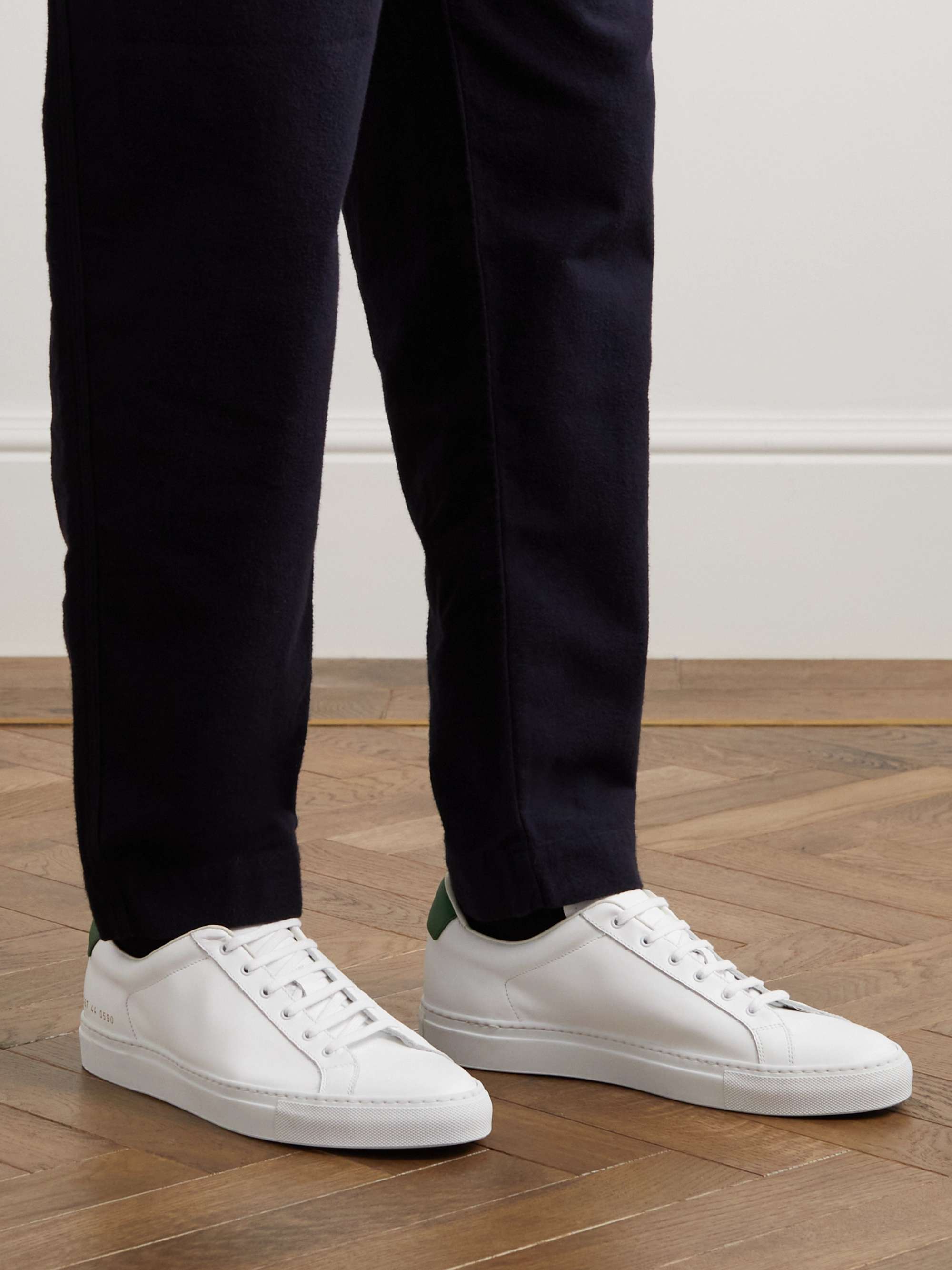 COMMON PROJECTS Retro Low Leather Sneakers
