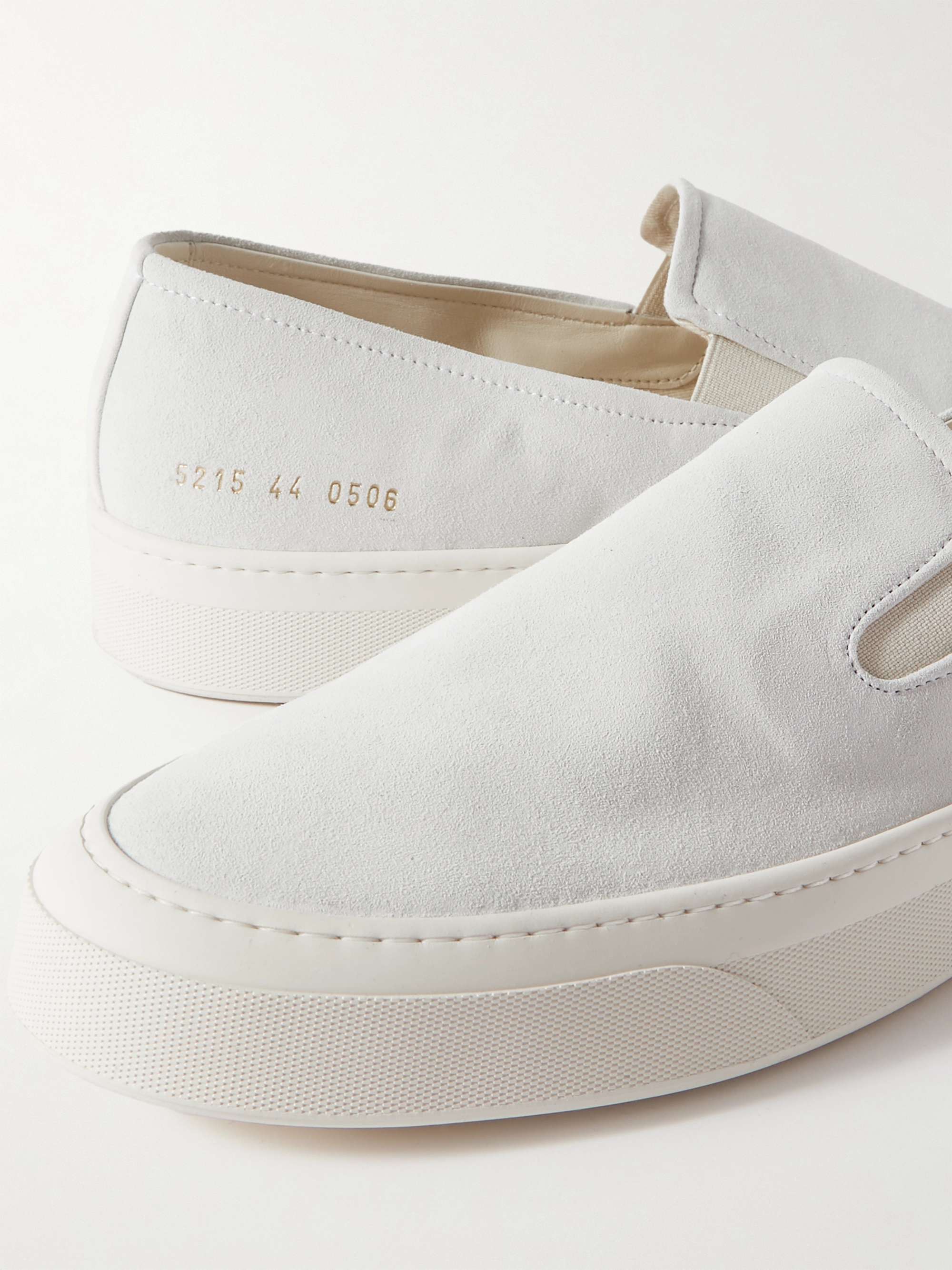 COMMON PROJECTS Suede Slip-On Sneakers