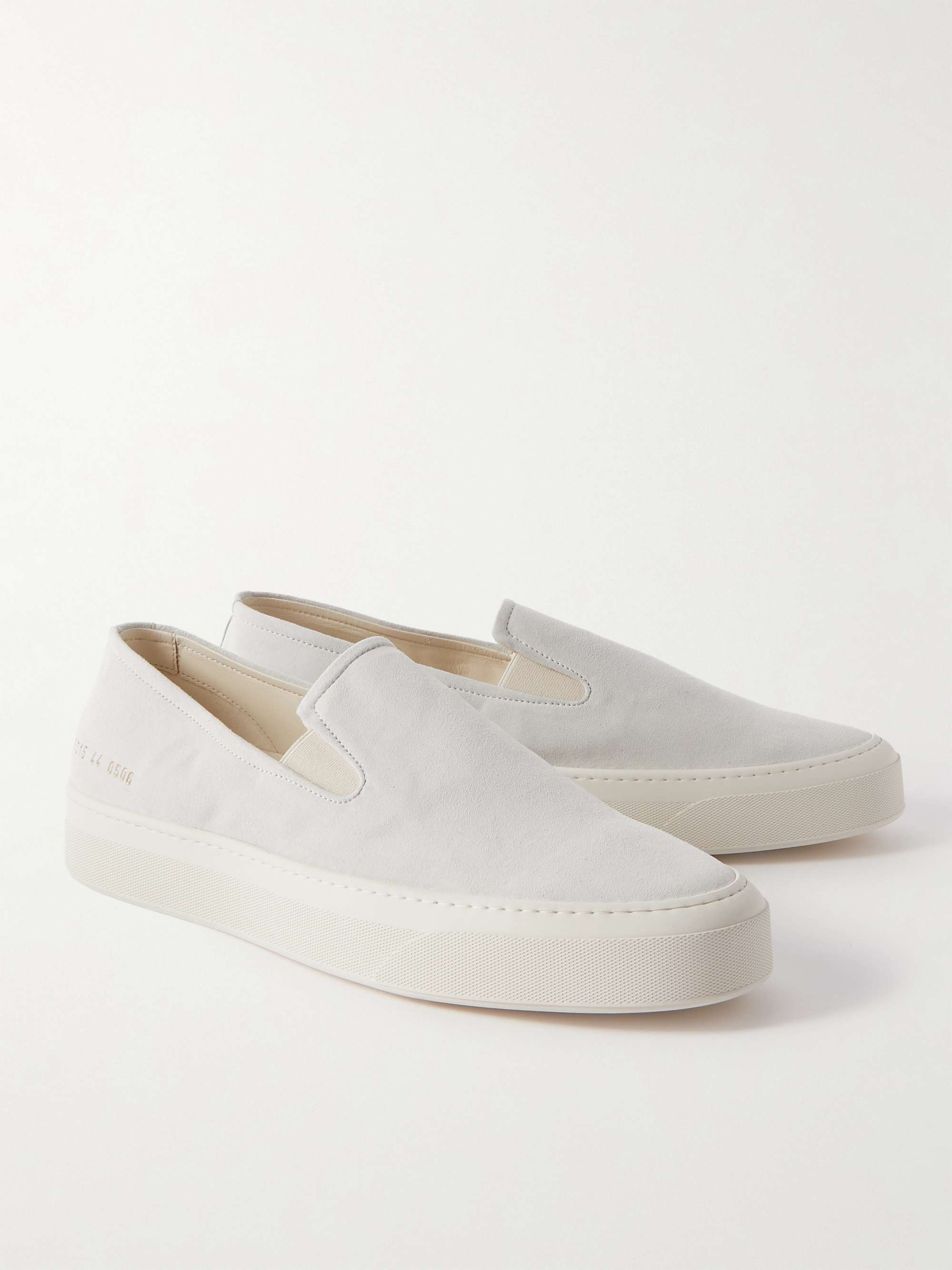 COMMON PROJECTS Suede Slip-On Sneakers