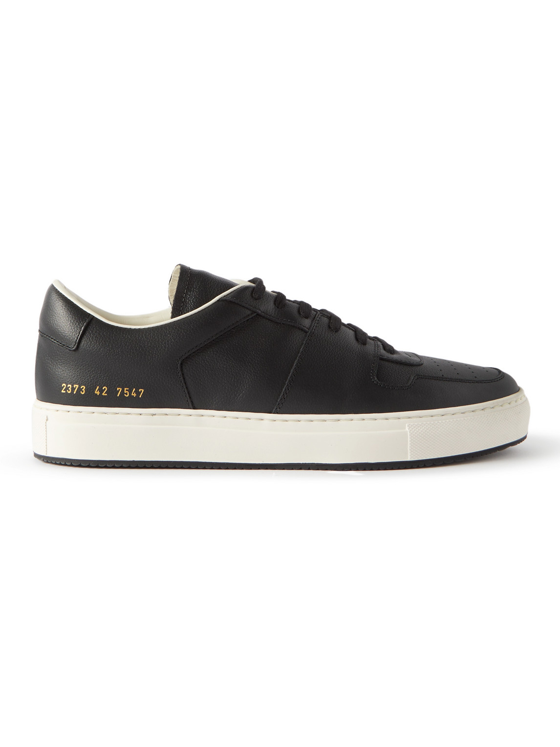 COMMON PROJECTS DECADES FULL-GRAIN LEATHER SNEAKERS