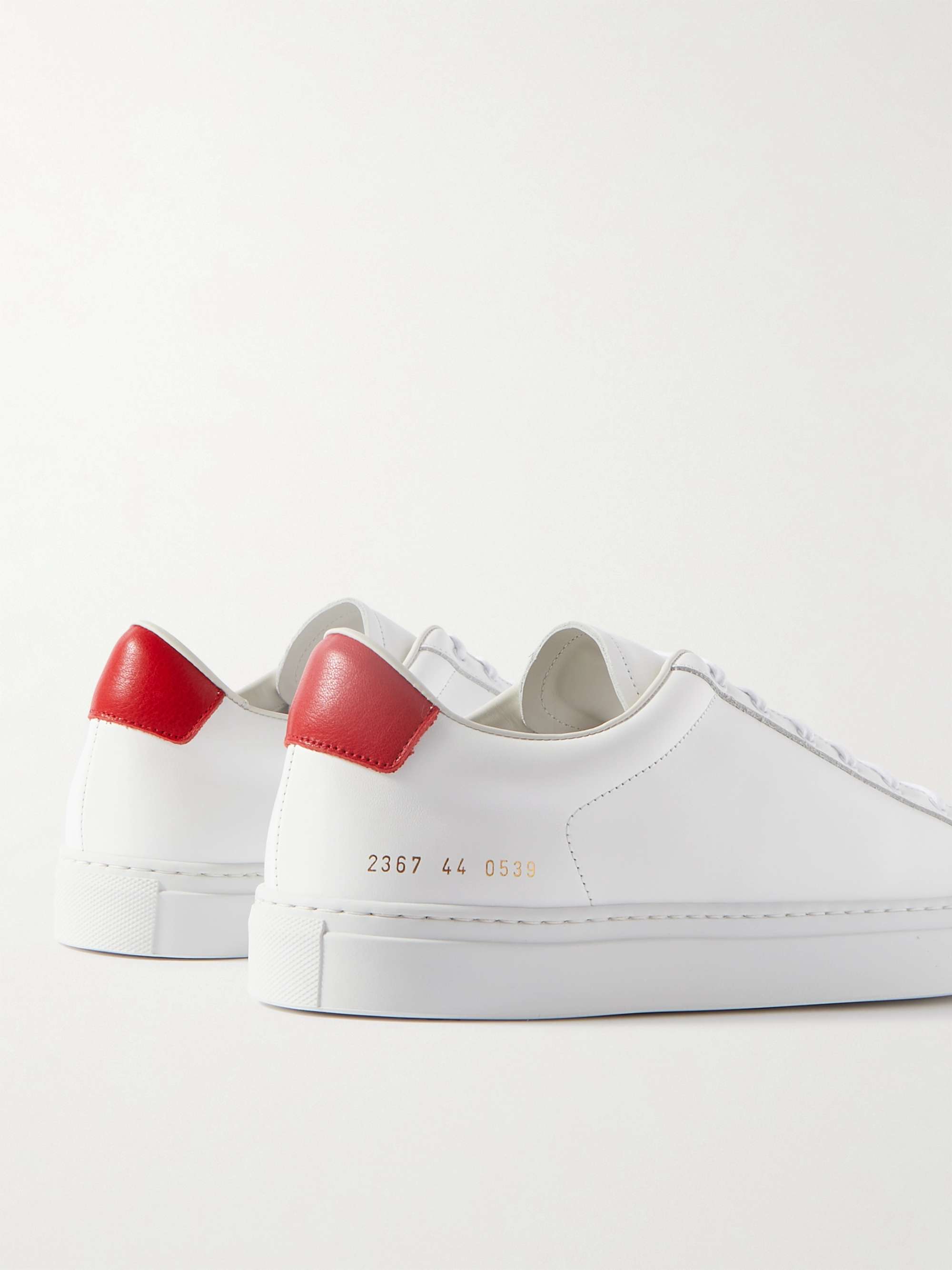 COMMON PROJECTS Retro Low Leather Sneakers