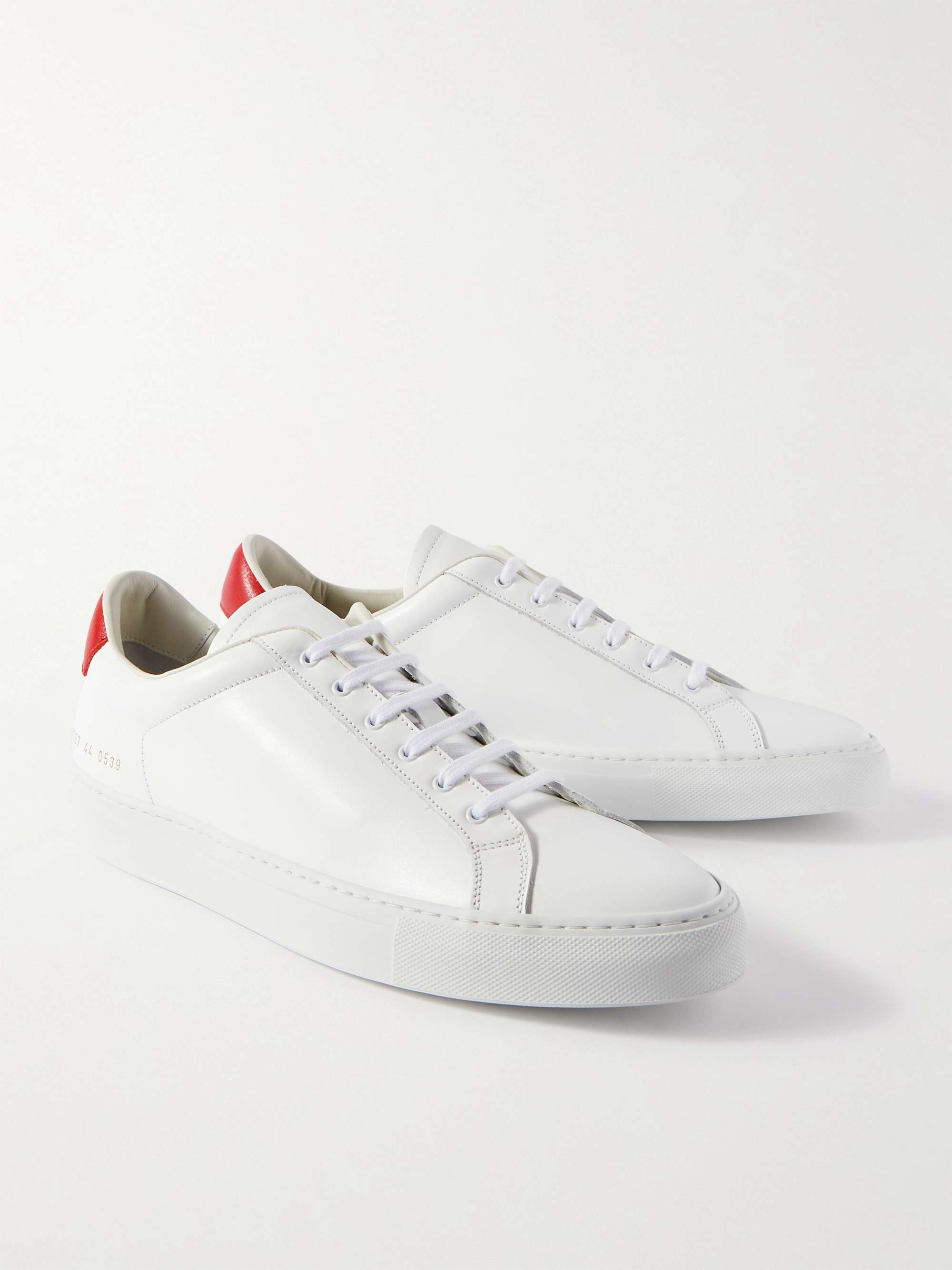 COMMON PROJECTS Retro Low Leather Sneakers