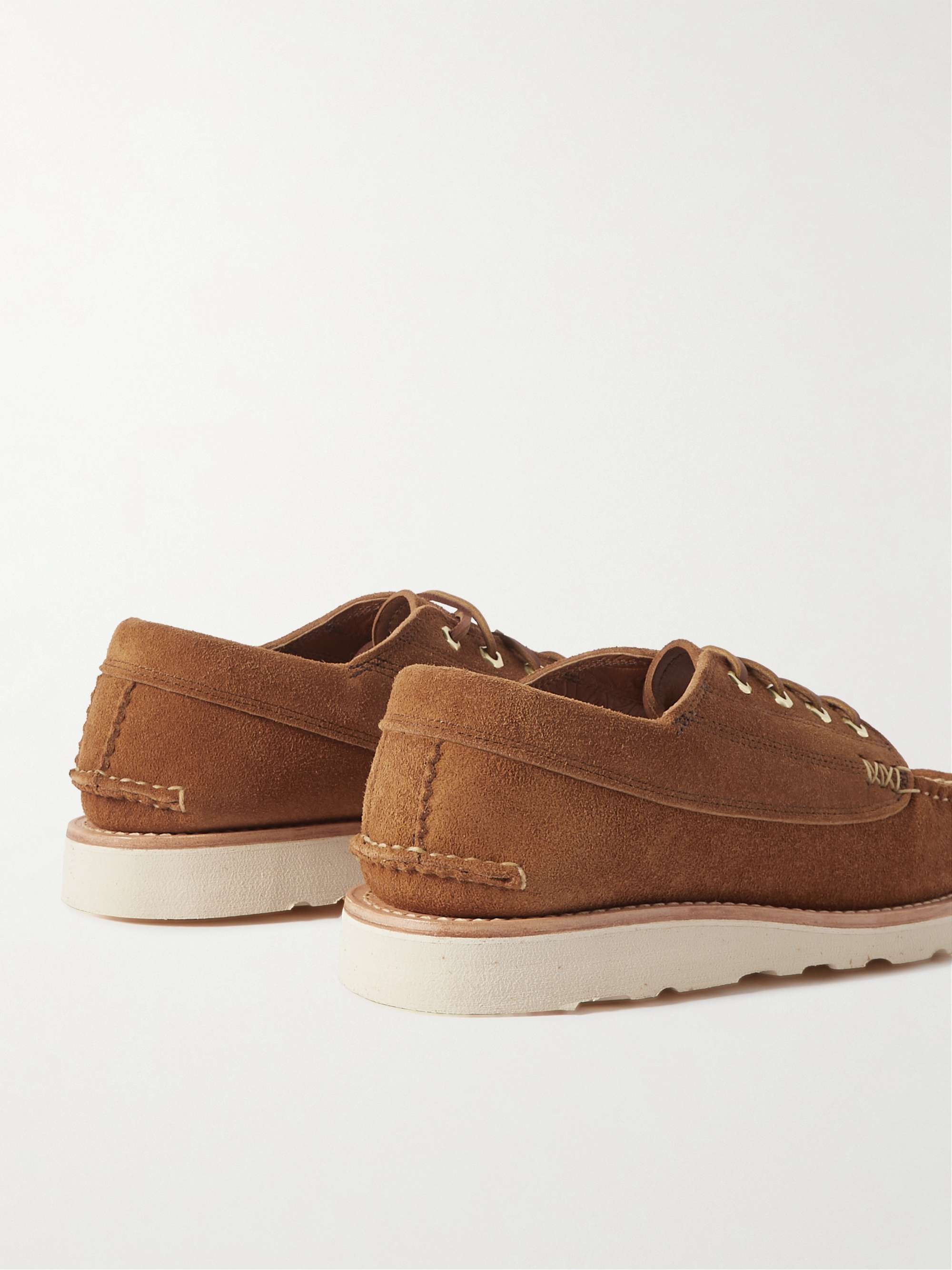 YUKETEN Angler Suede Boat Shoes