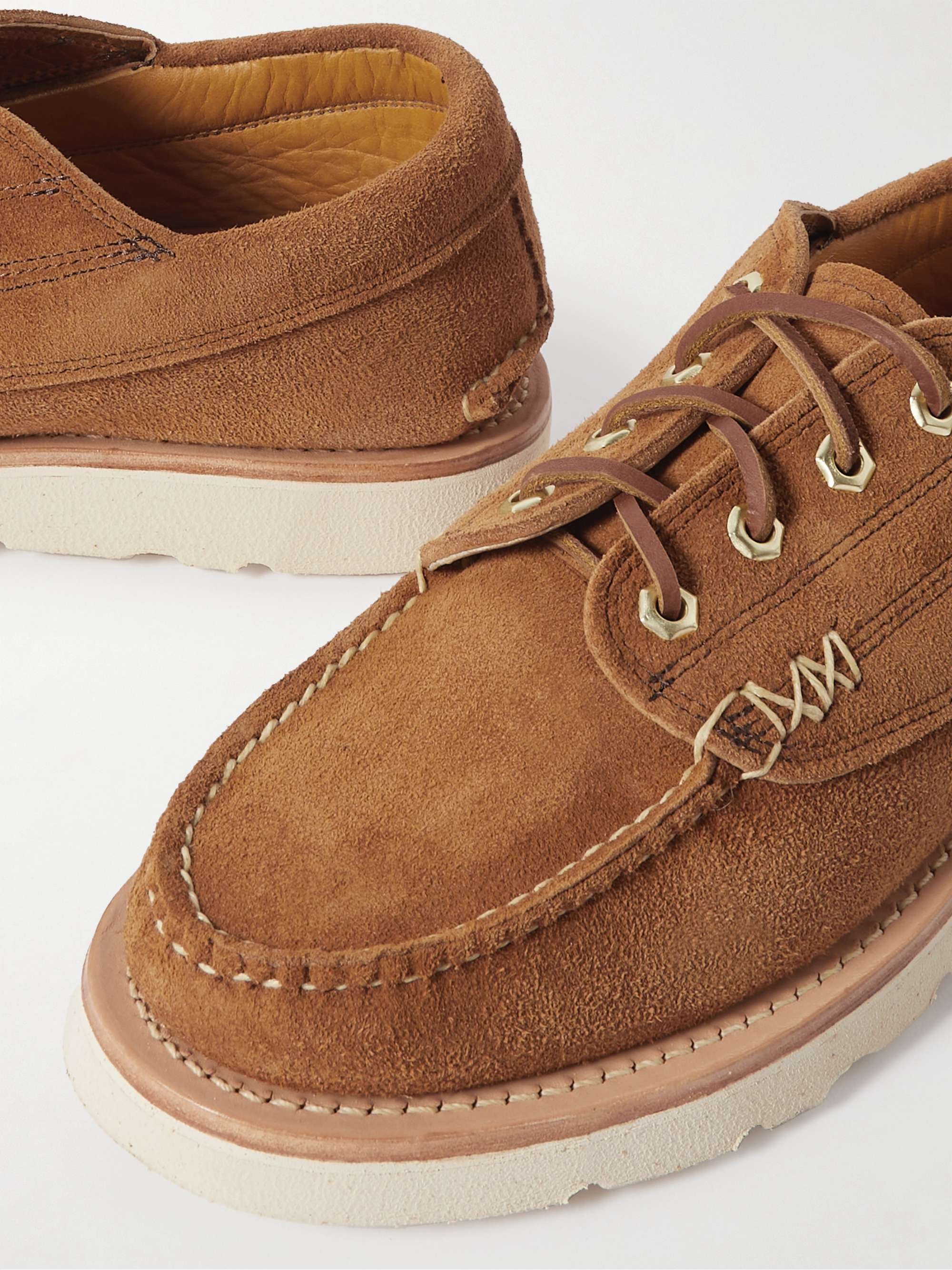 YUKETEN Angler Suede Boat Shoes
