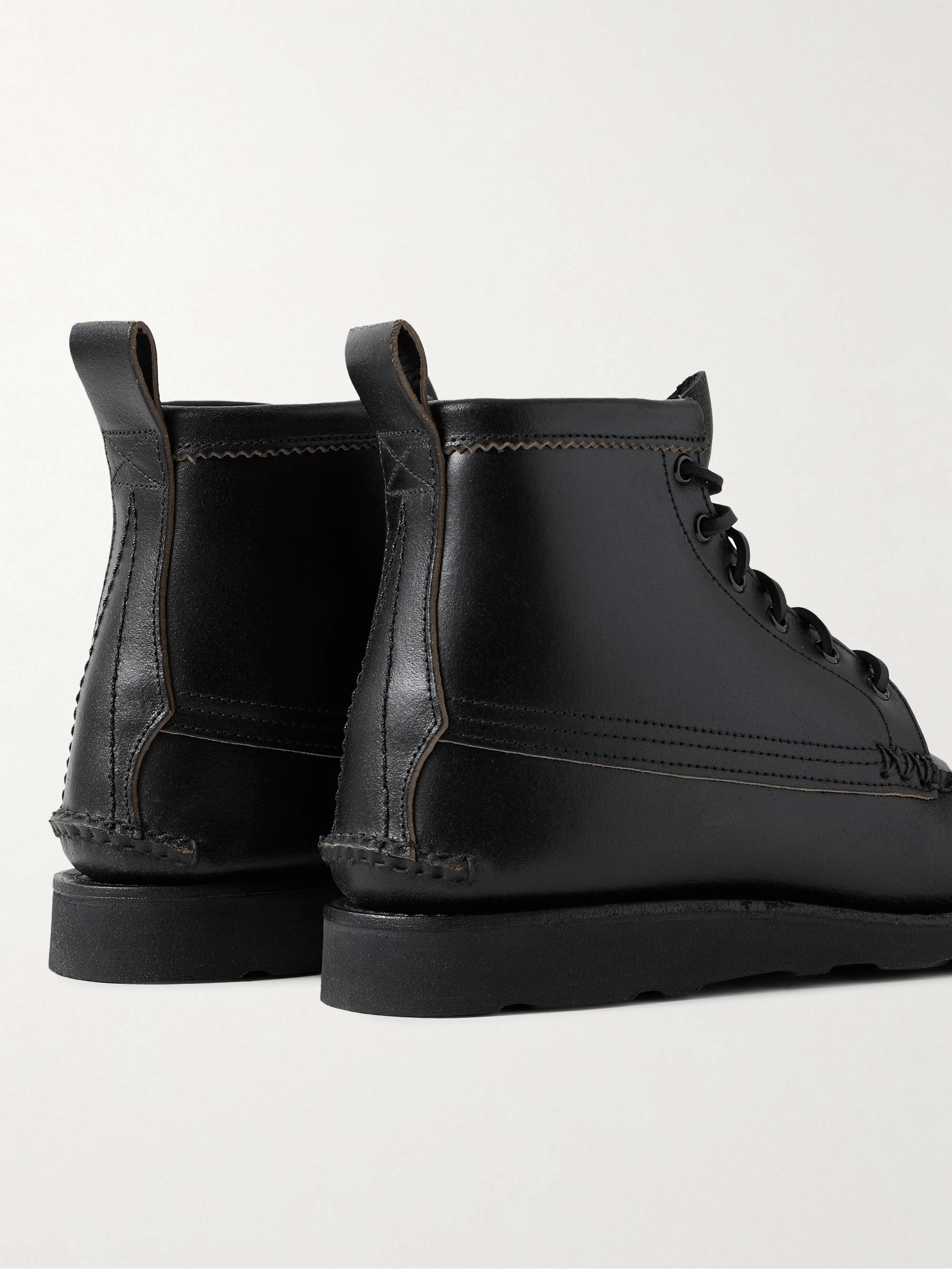 YUKETEN Maine Guide 6 Eye Leather Boots