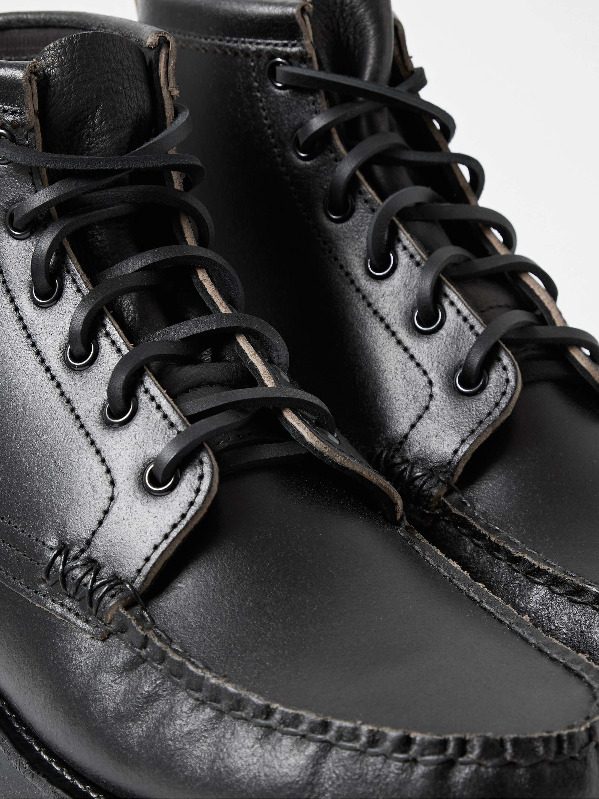 YUKETEN Maine Guide 6 Eye Leather Boots