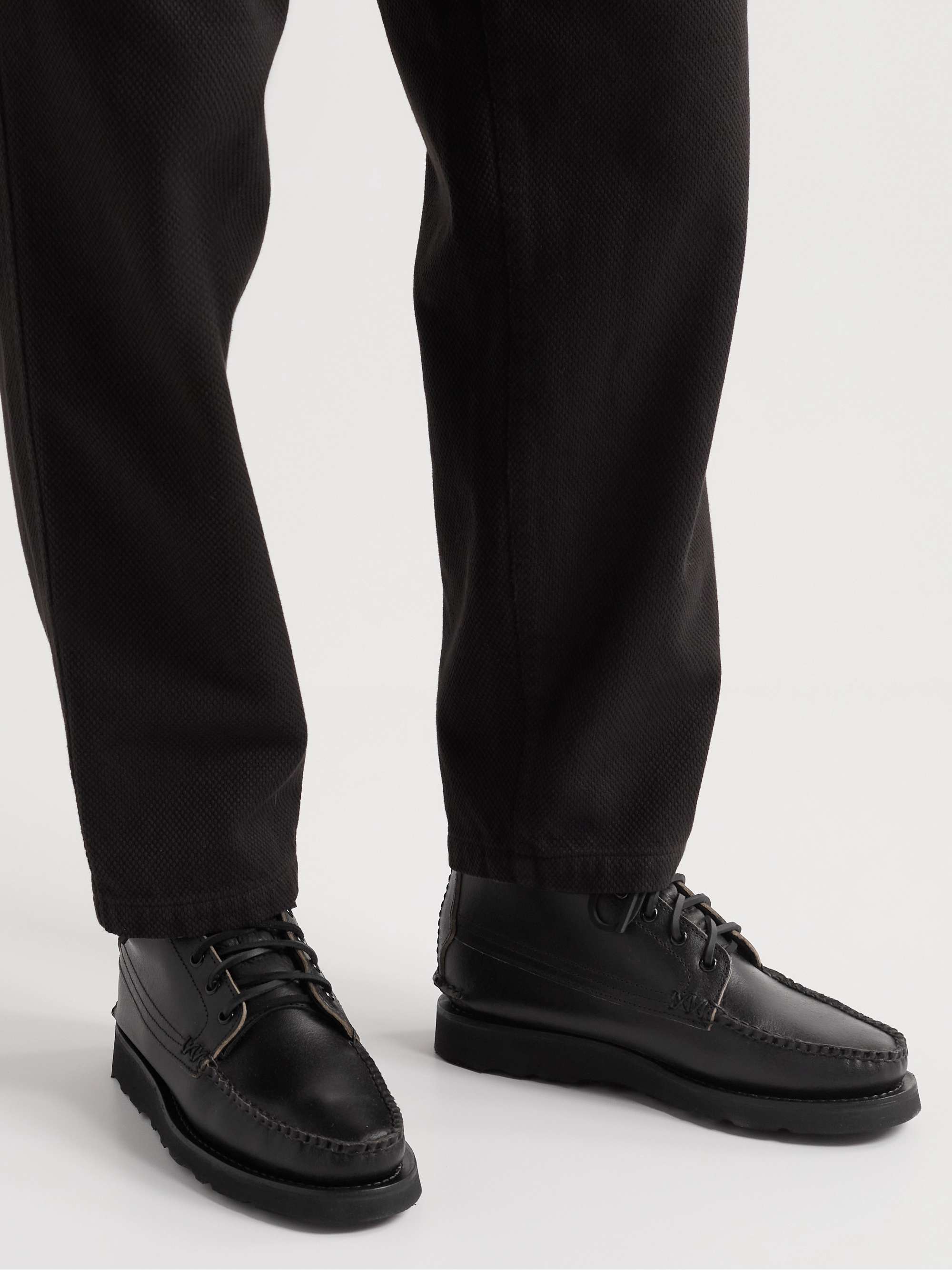 YUKETEN Maine Guide 6 Eye Leather Boots