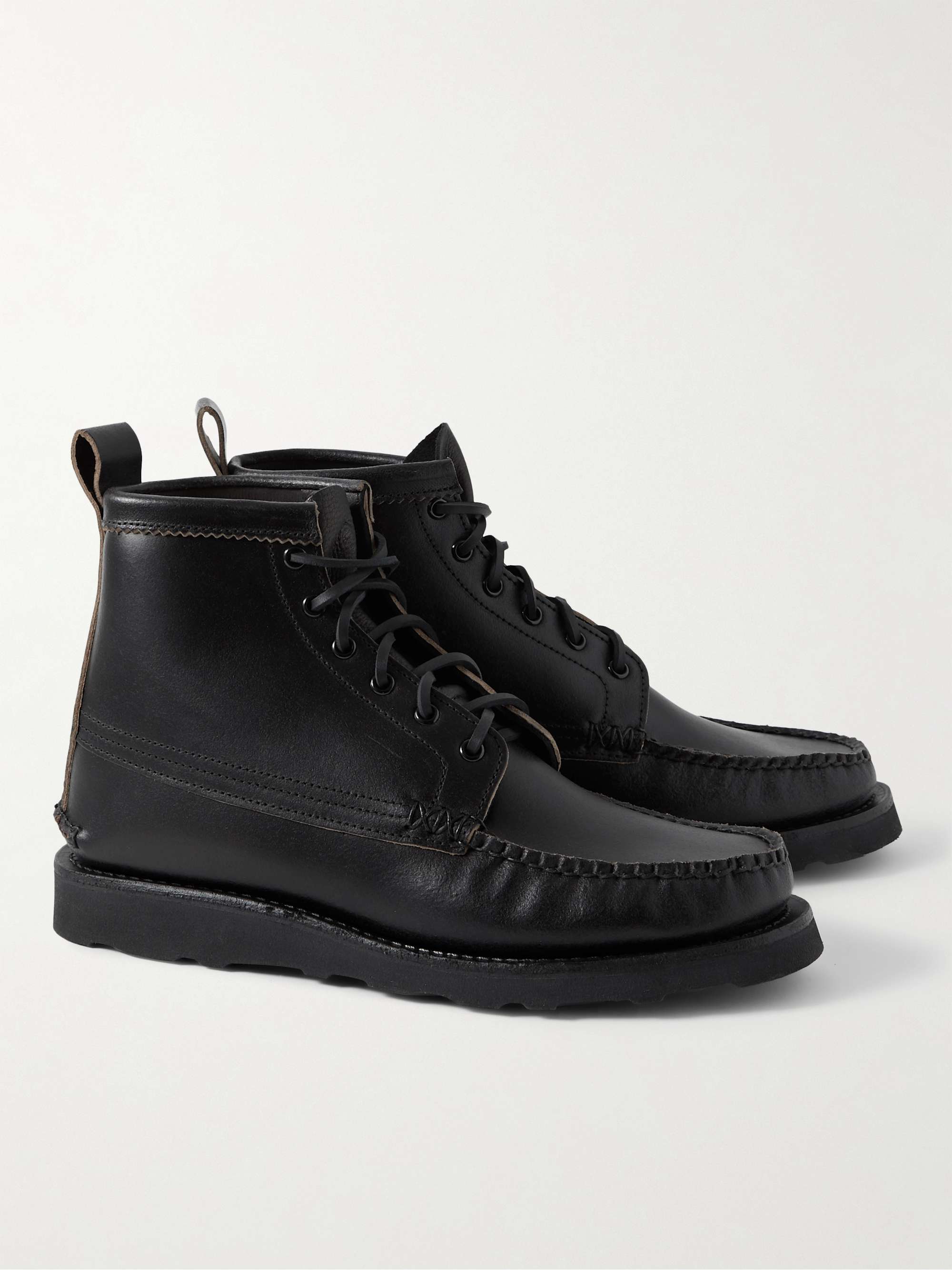 YUKETEN Maine Guide 6 Eye Leather Boots
