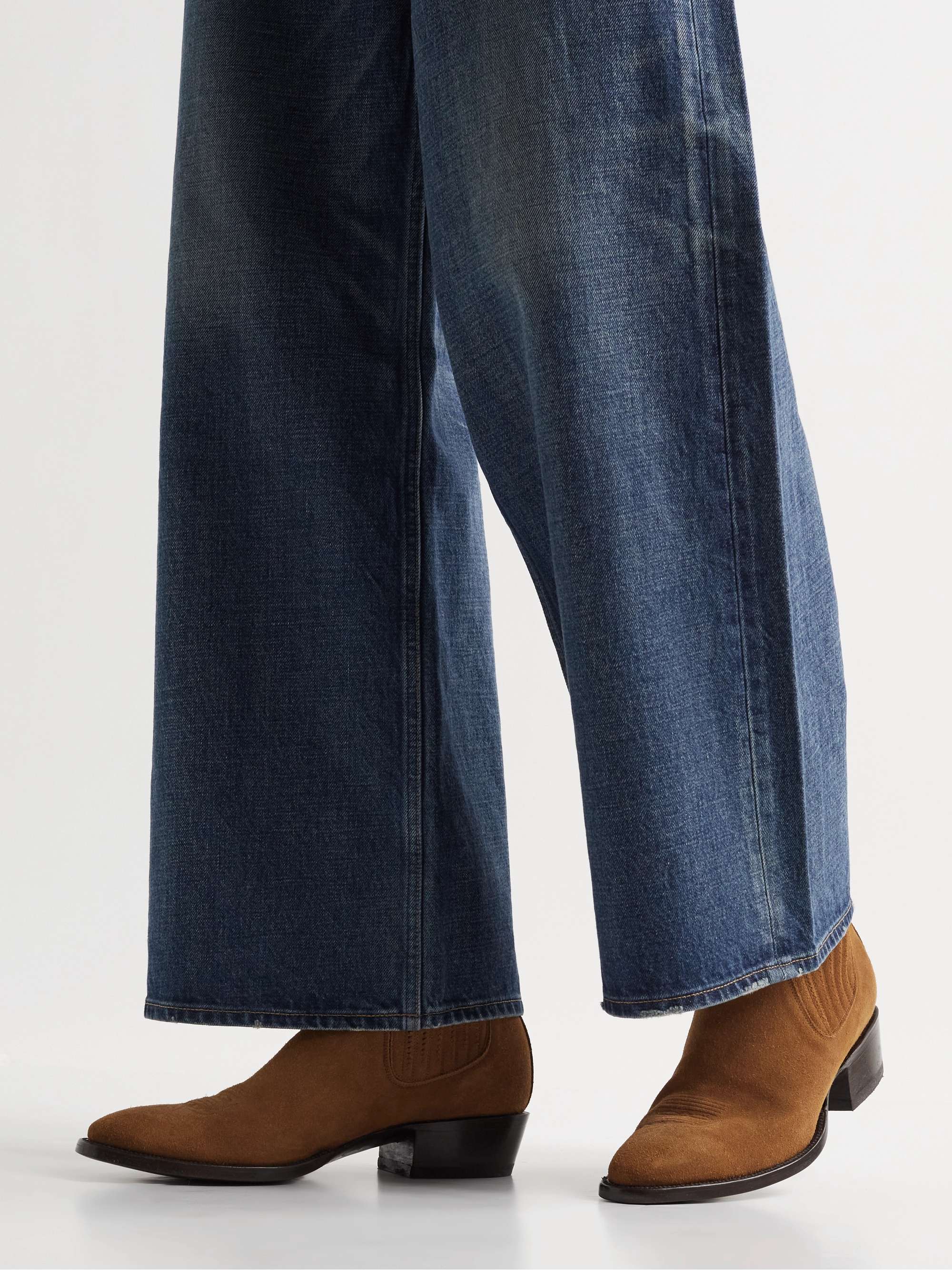 YUKETEN Pancho Suede Chelsea Boots
