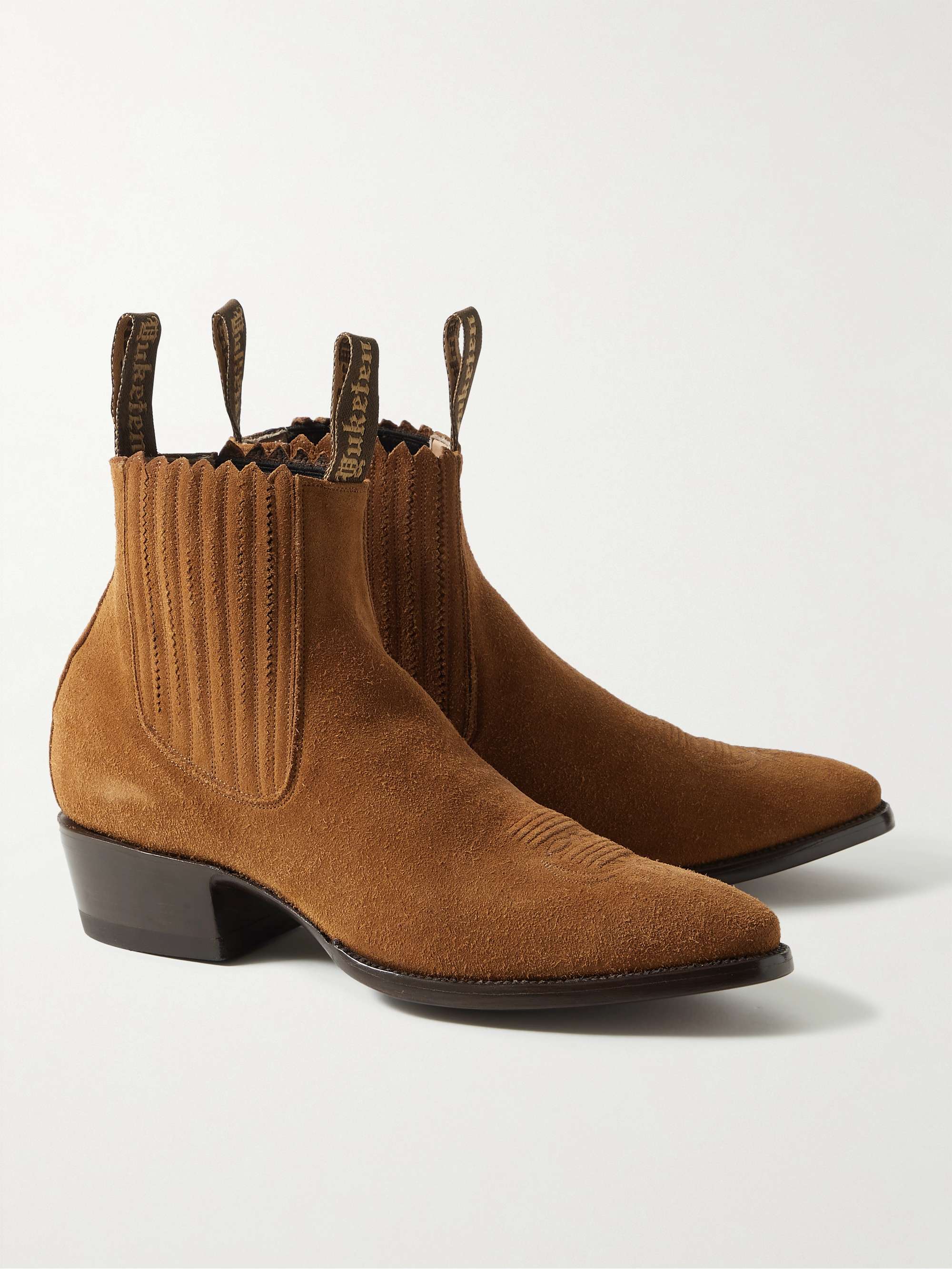 YUKETEN Pancho Suede Chelsea Boots