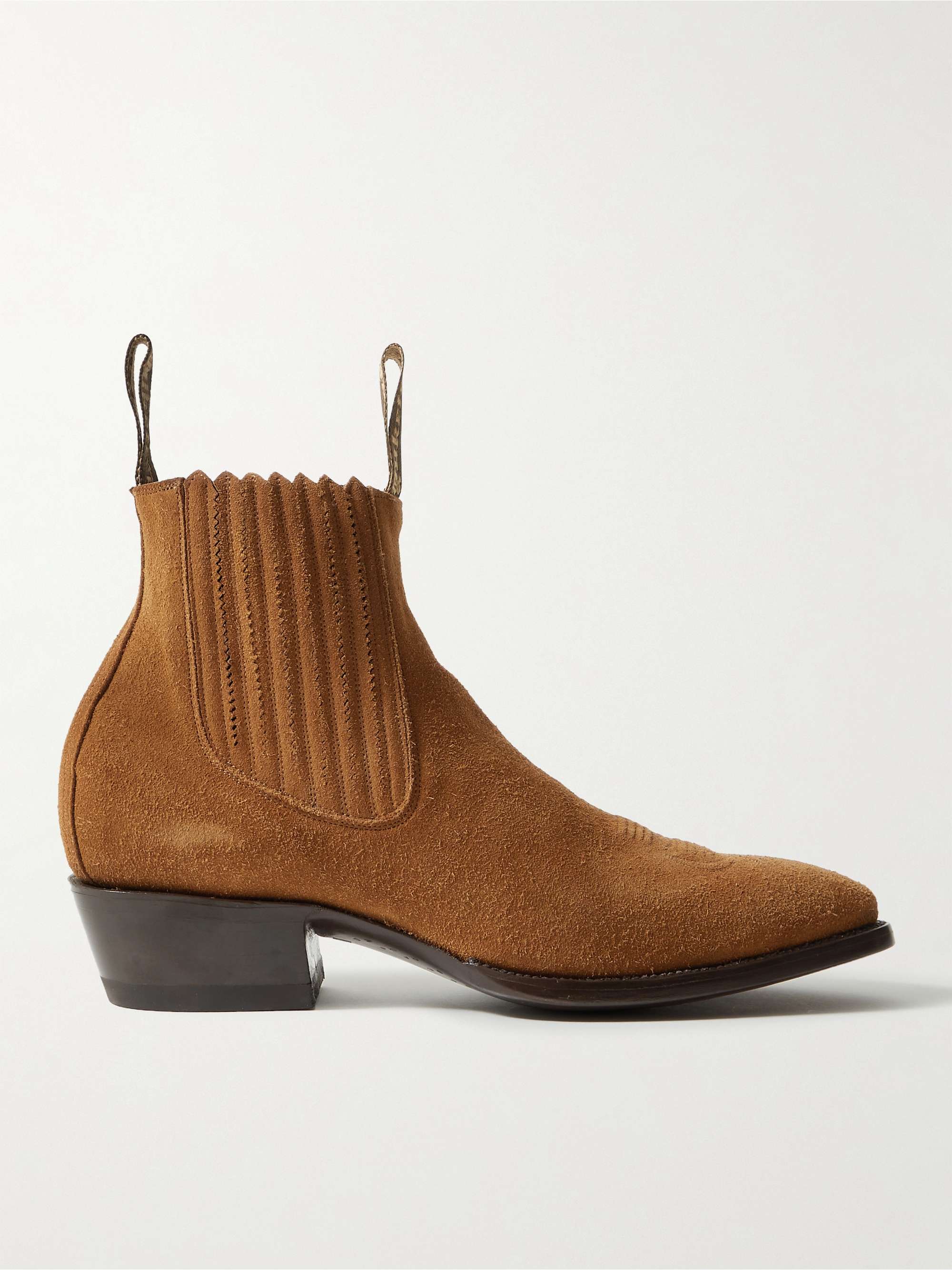 YUKETEN Pancho Suede Chelsea Boots for Men | MR PORTER