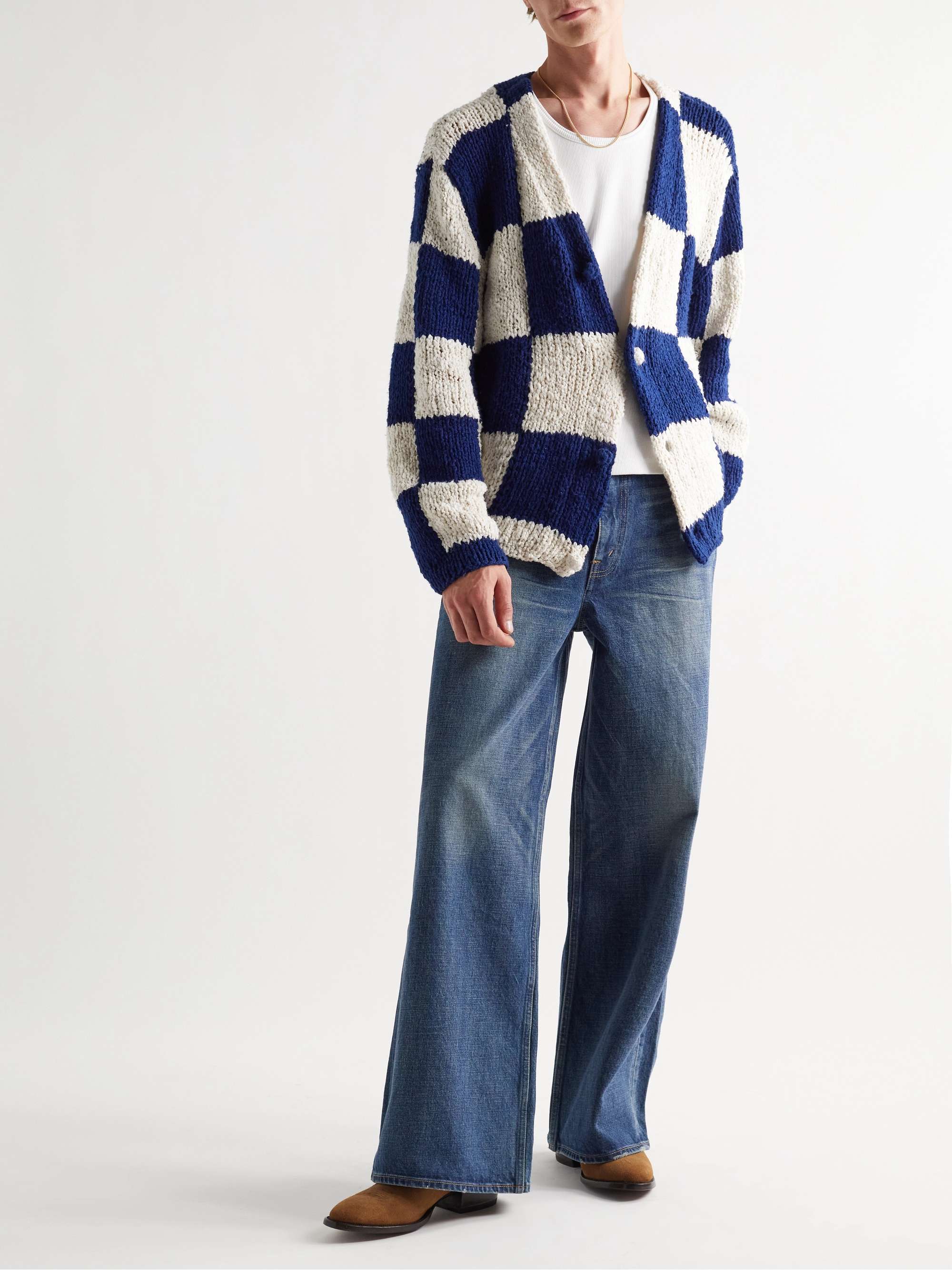 YUKETEN Pancho Suede Chelsea Boots