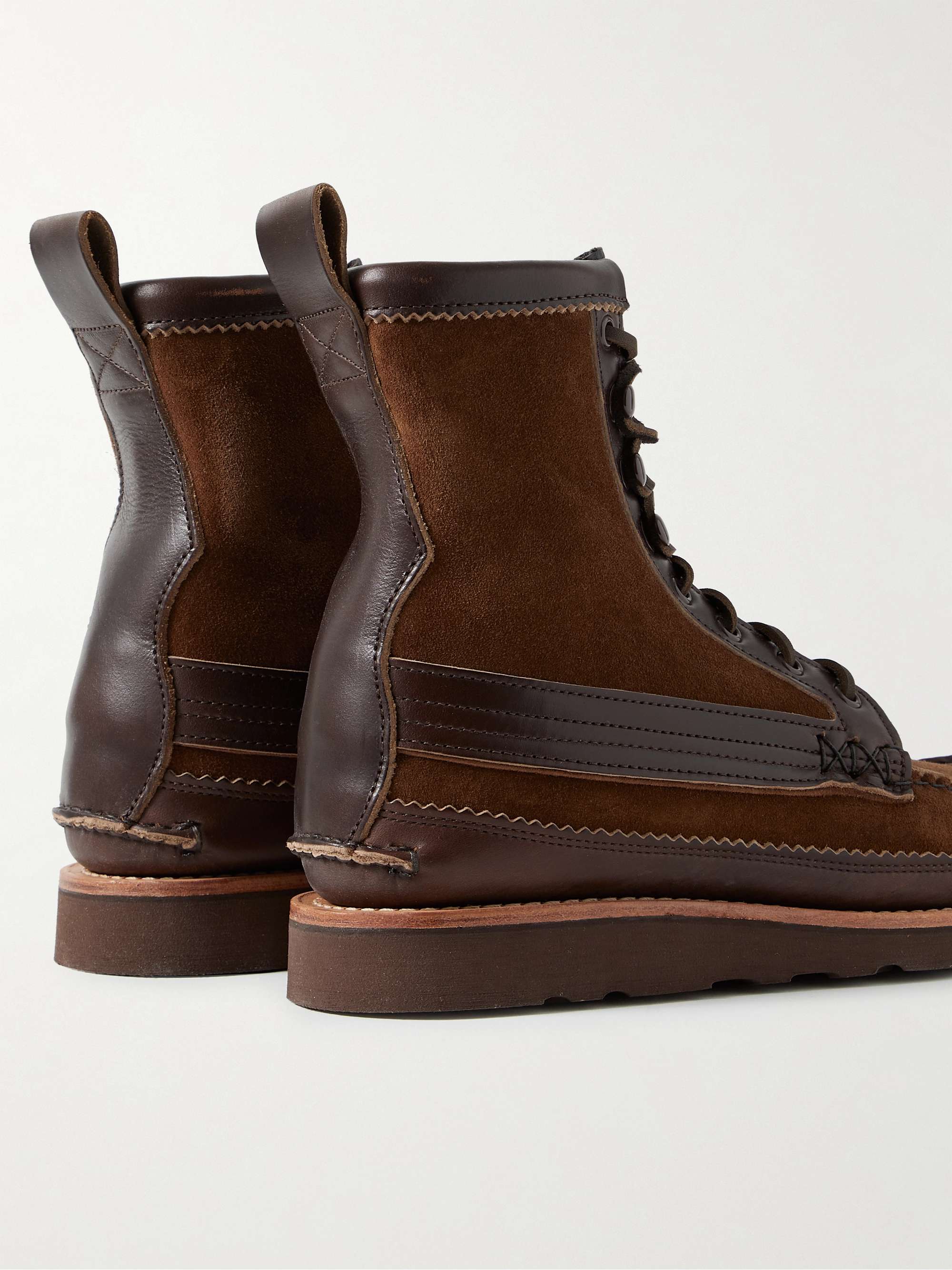 YUKETEN Maine Guide DB Leather Boots