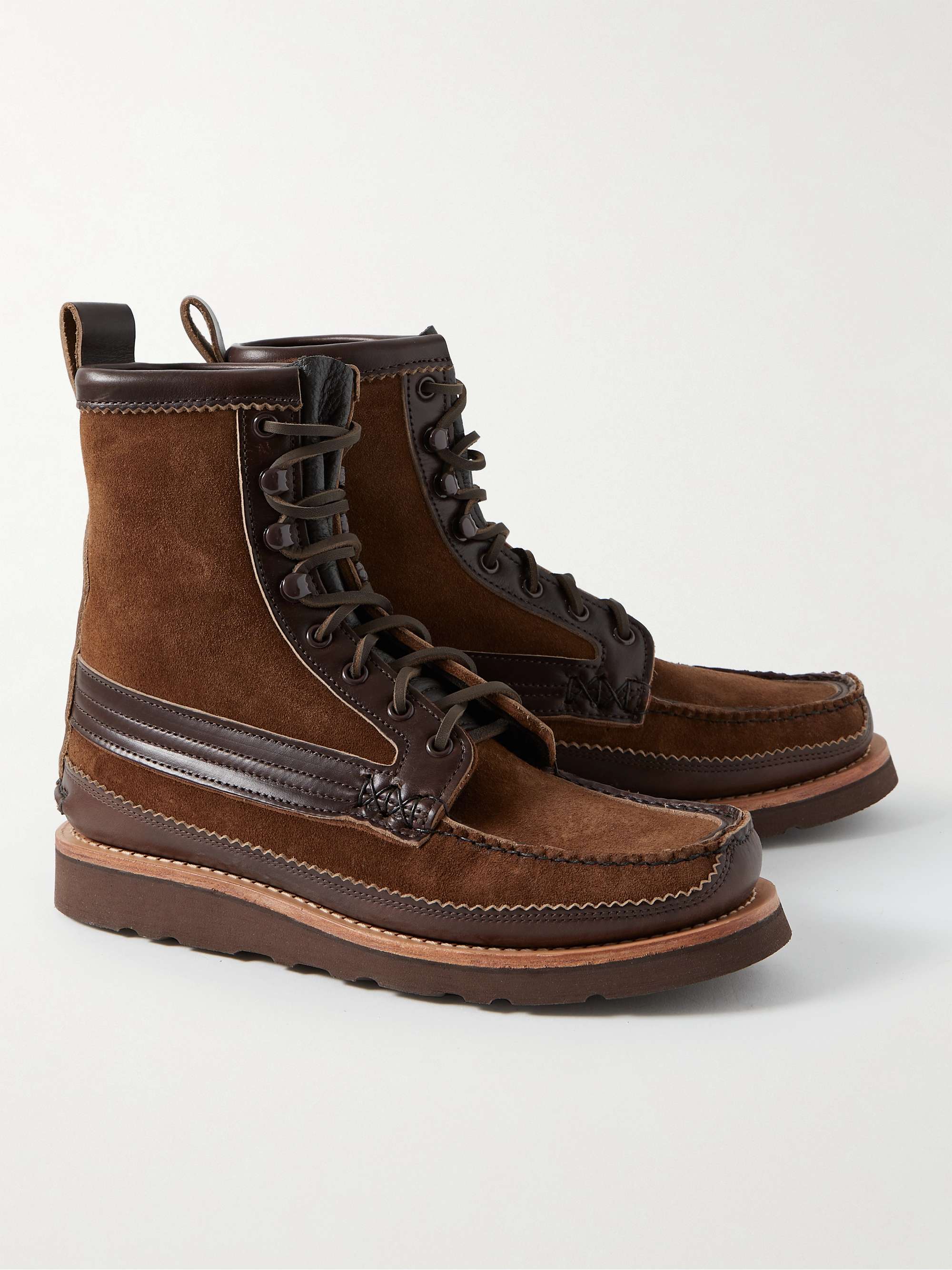 YUKETEN Maine Guide DB Leather Boots