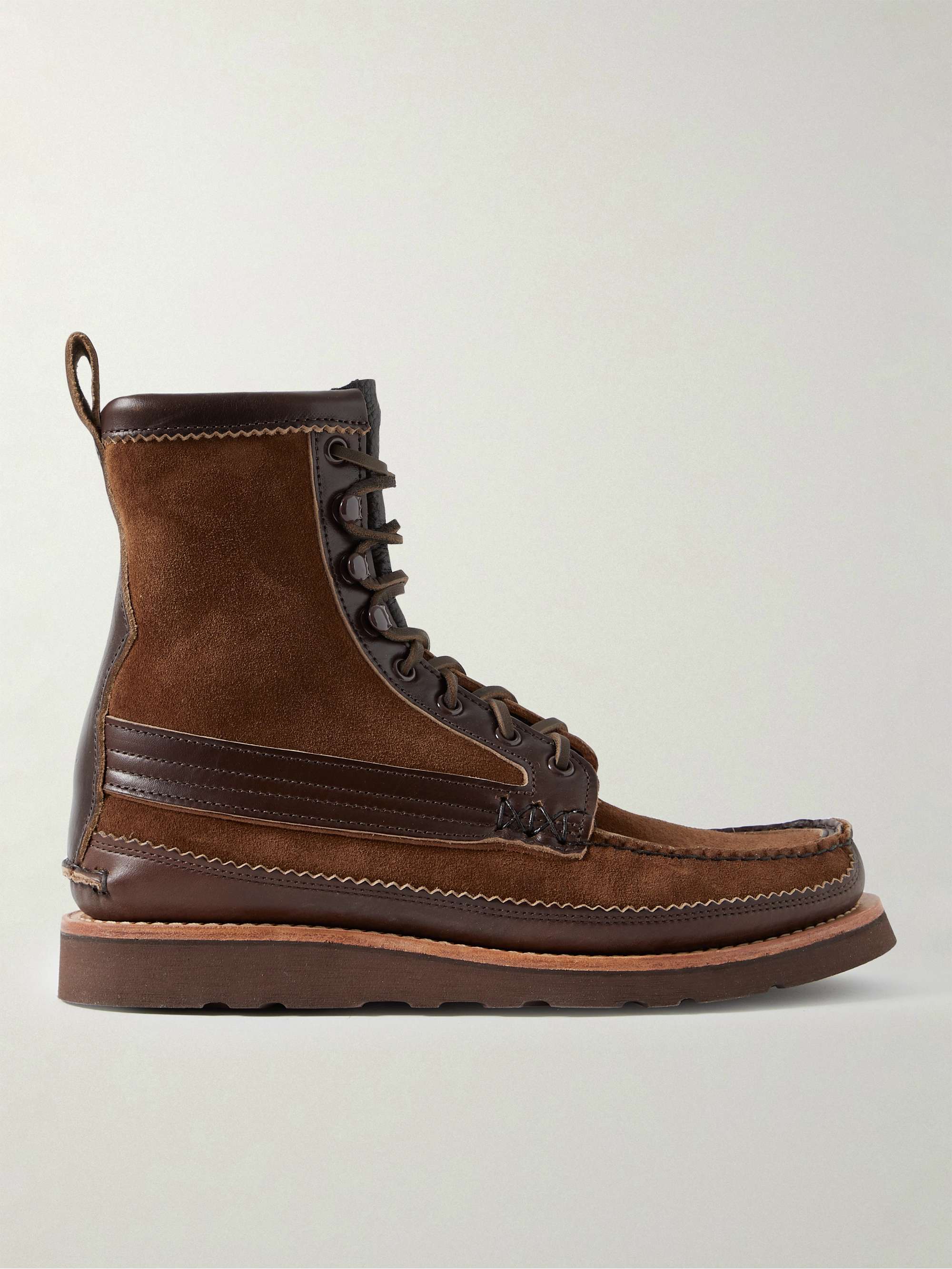 YUKETEN Maine Guide DB Leather Boots