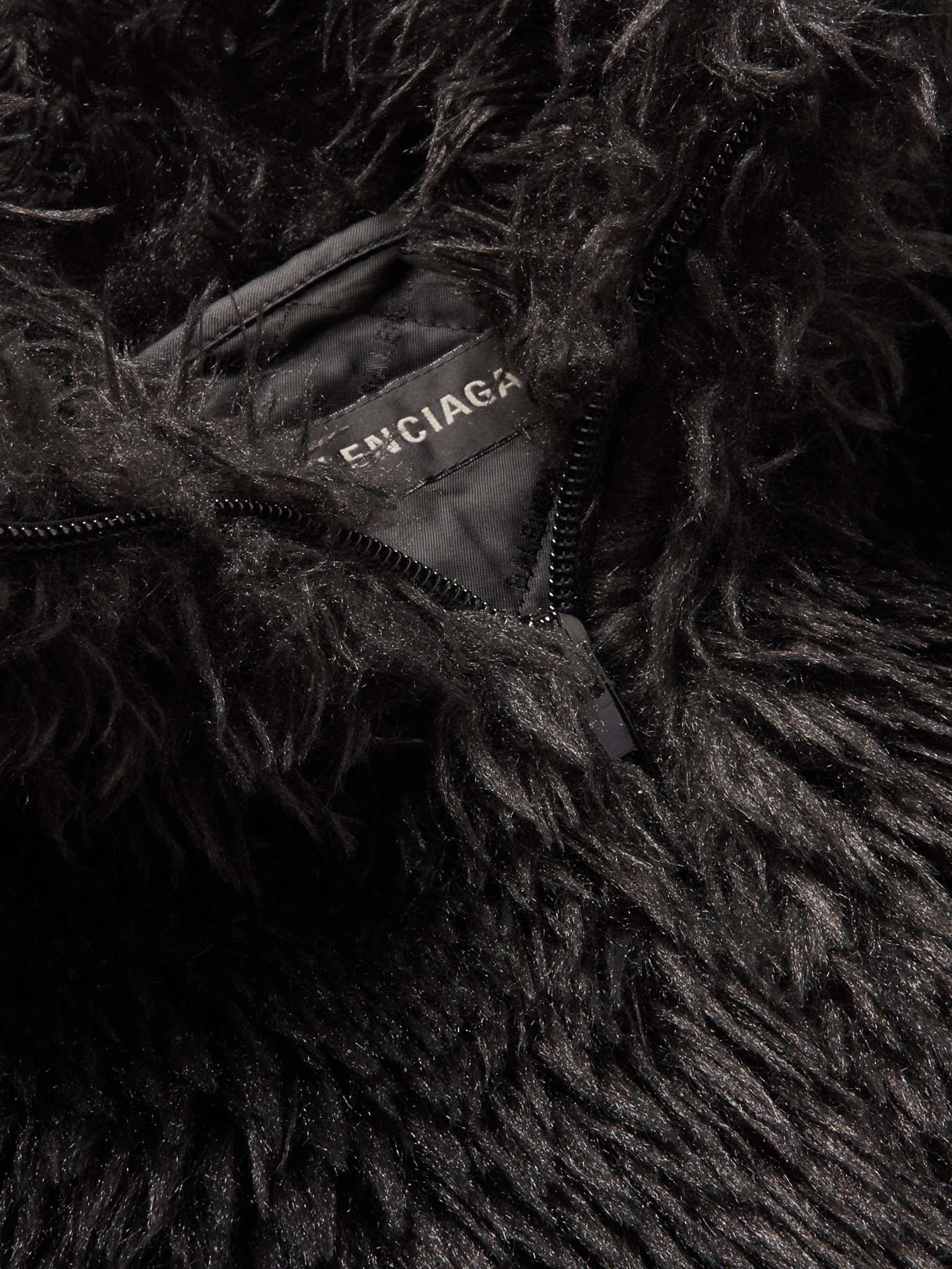 Bliv klar repulsion Ydmyge BALENCIAGA Oversized Faux Fur Bomber Jacket for Men | MR PORTER