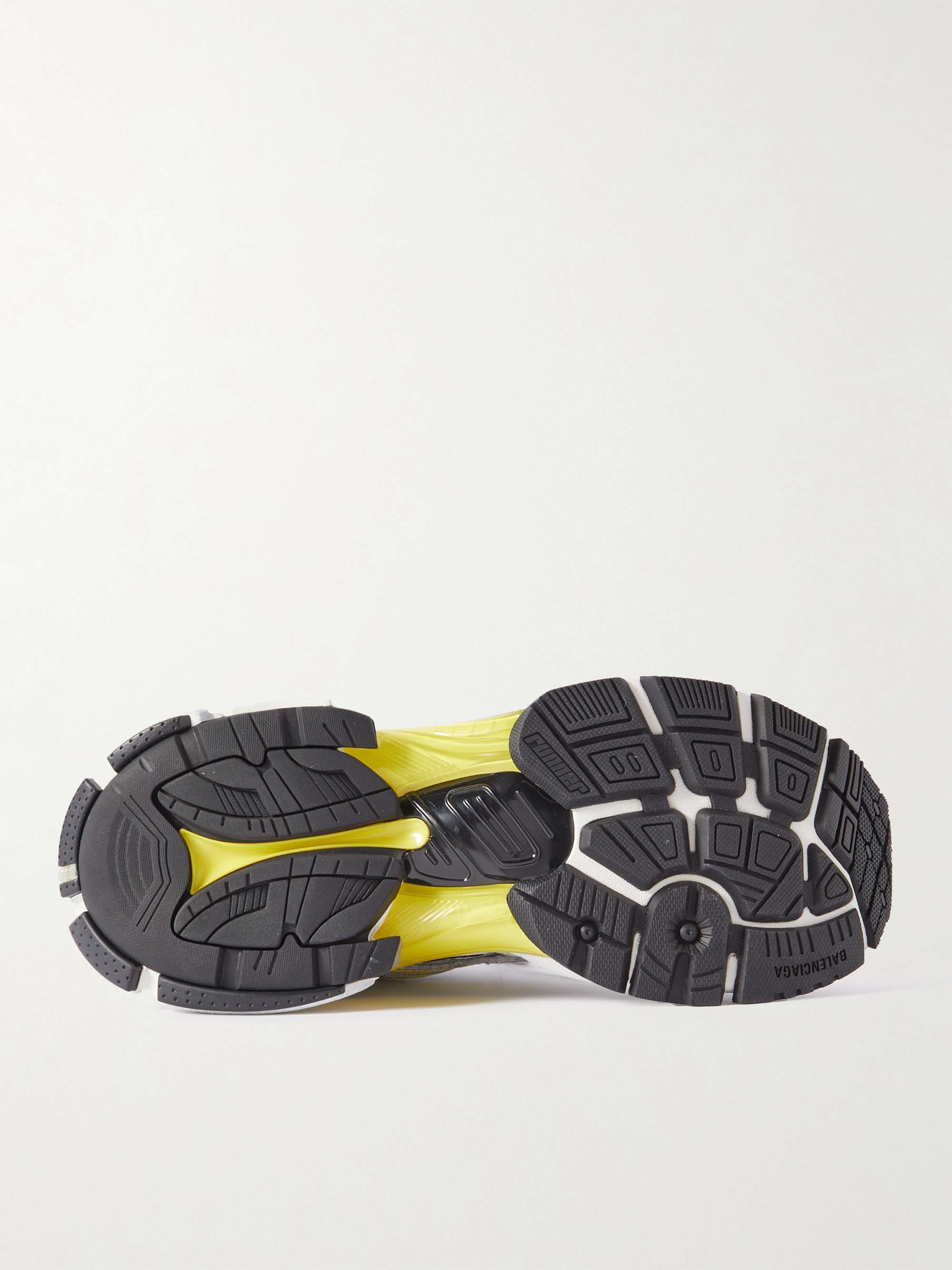 Balenciaga Runner distressed panelled mesh sneakers  Harvey Nichols