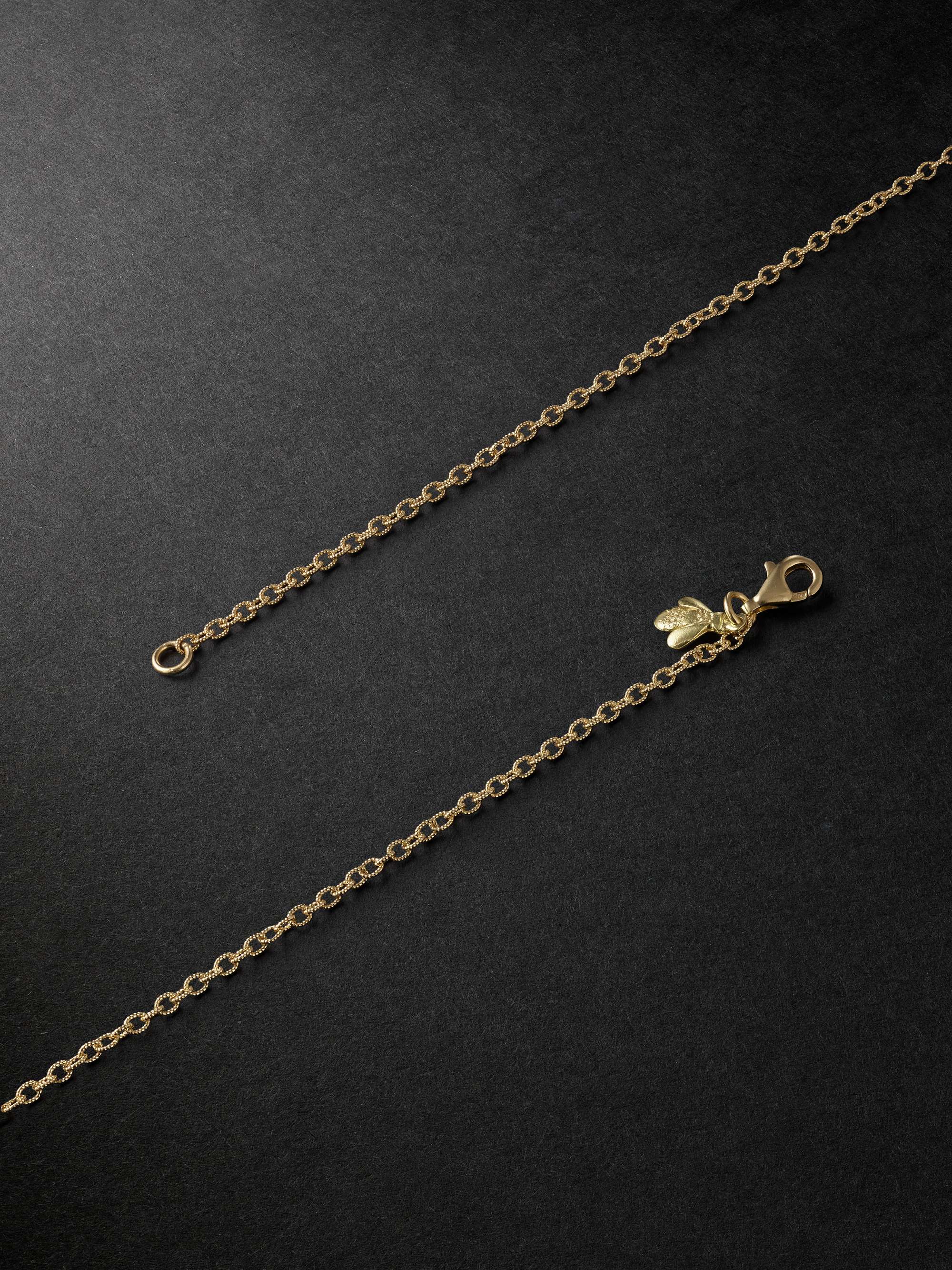 CAROLINA BUCCI XS Rollò Gold Chain Necklace