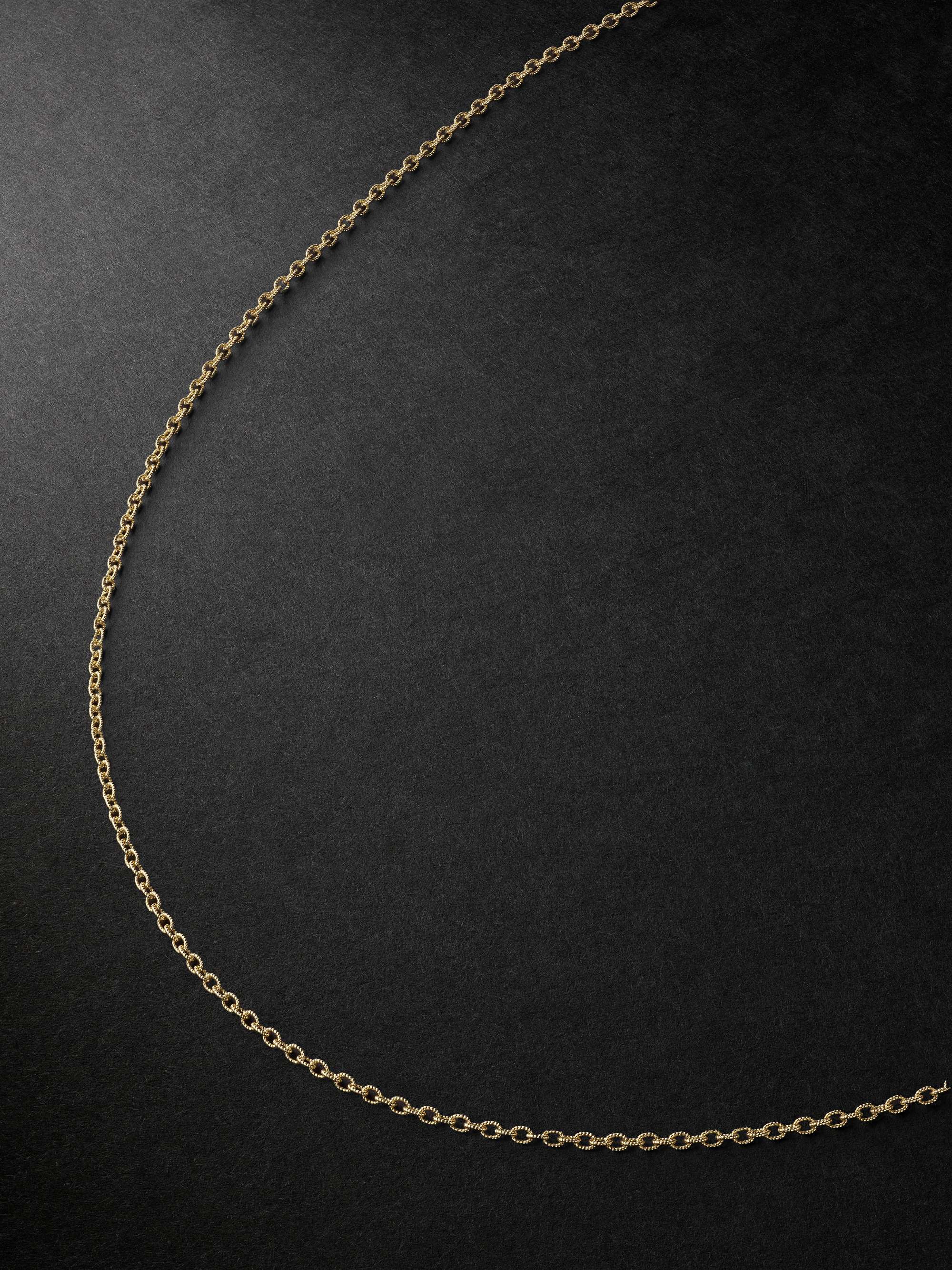 CAROLINA BUCCI XS Rollò Gold Chain Necklace