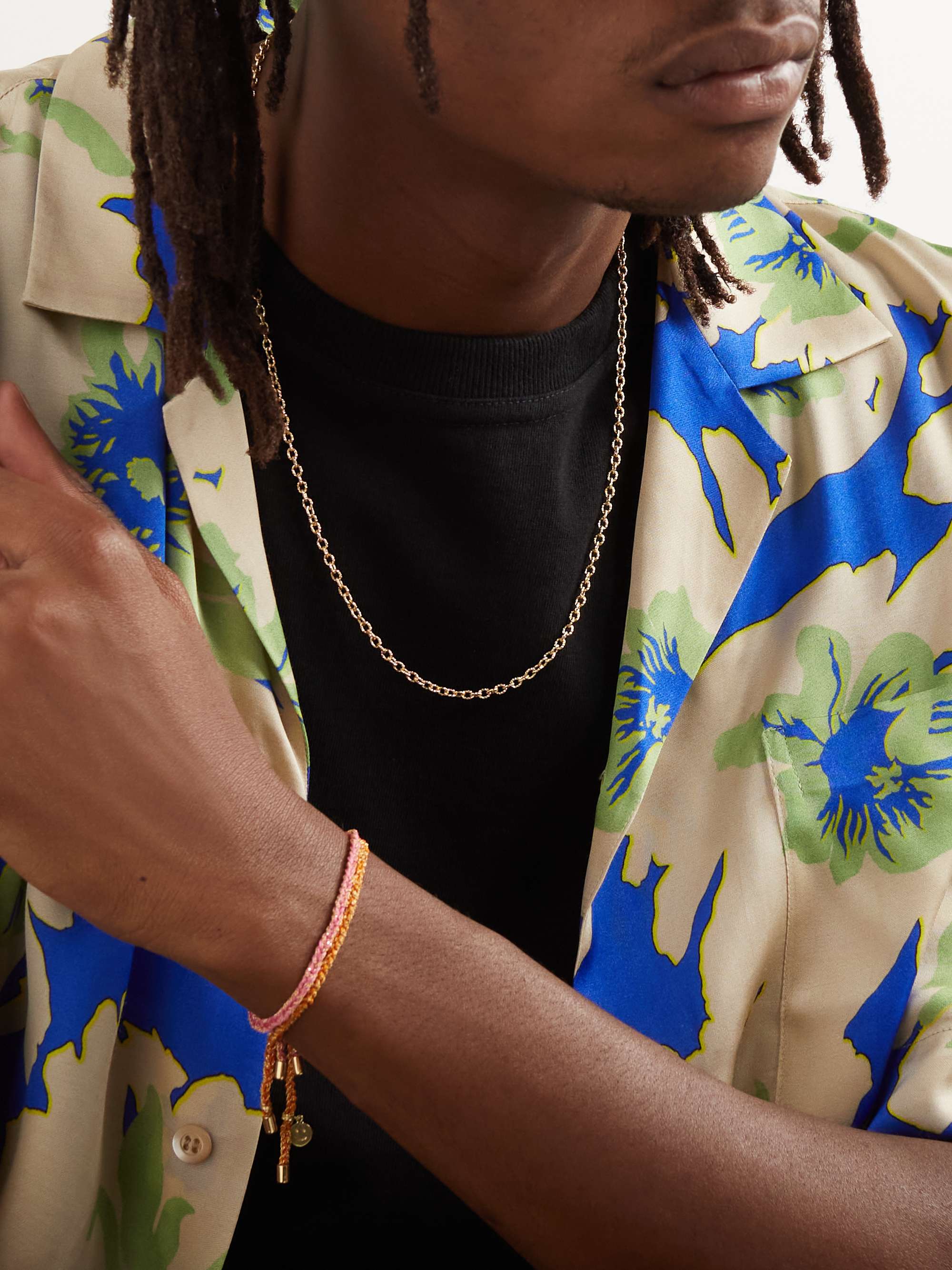 CAROLINA BUCCI M Rollò Gold Chain Necklace