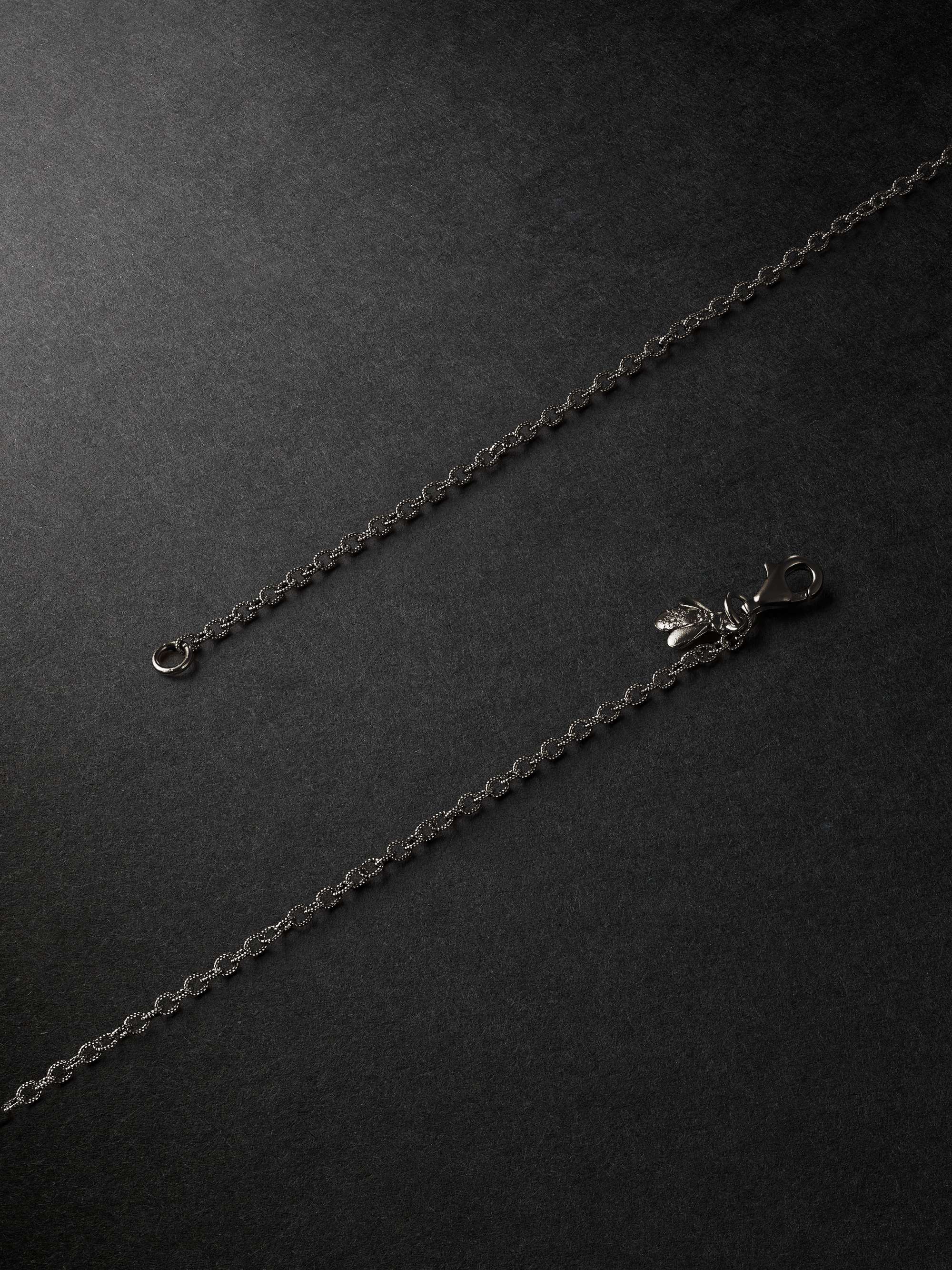 CAROLINA BUCCI Rollo Blackened Gold Necklace