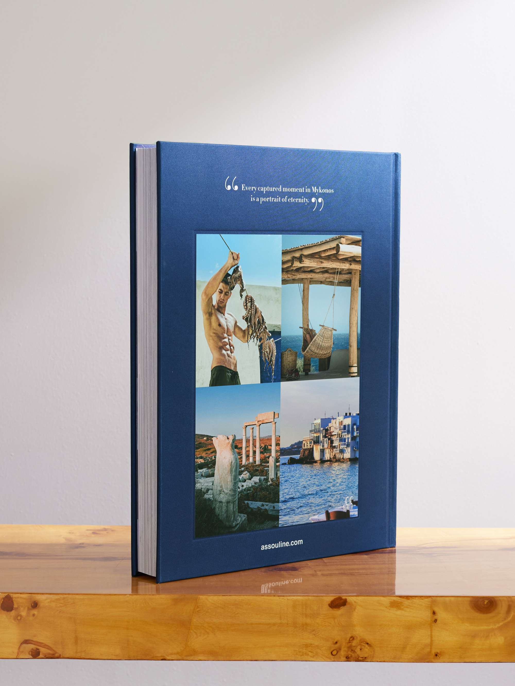 ASSOULINE Mykonos Muse Hardcover Book