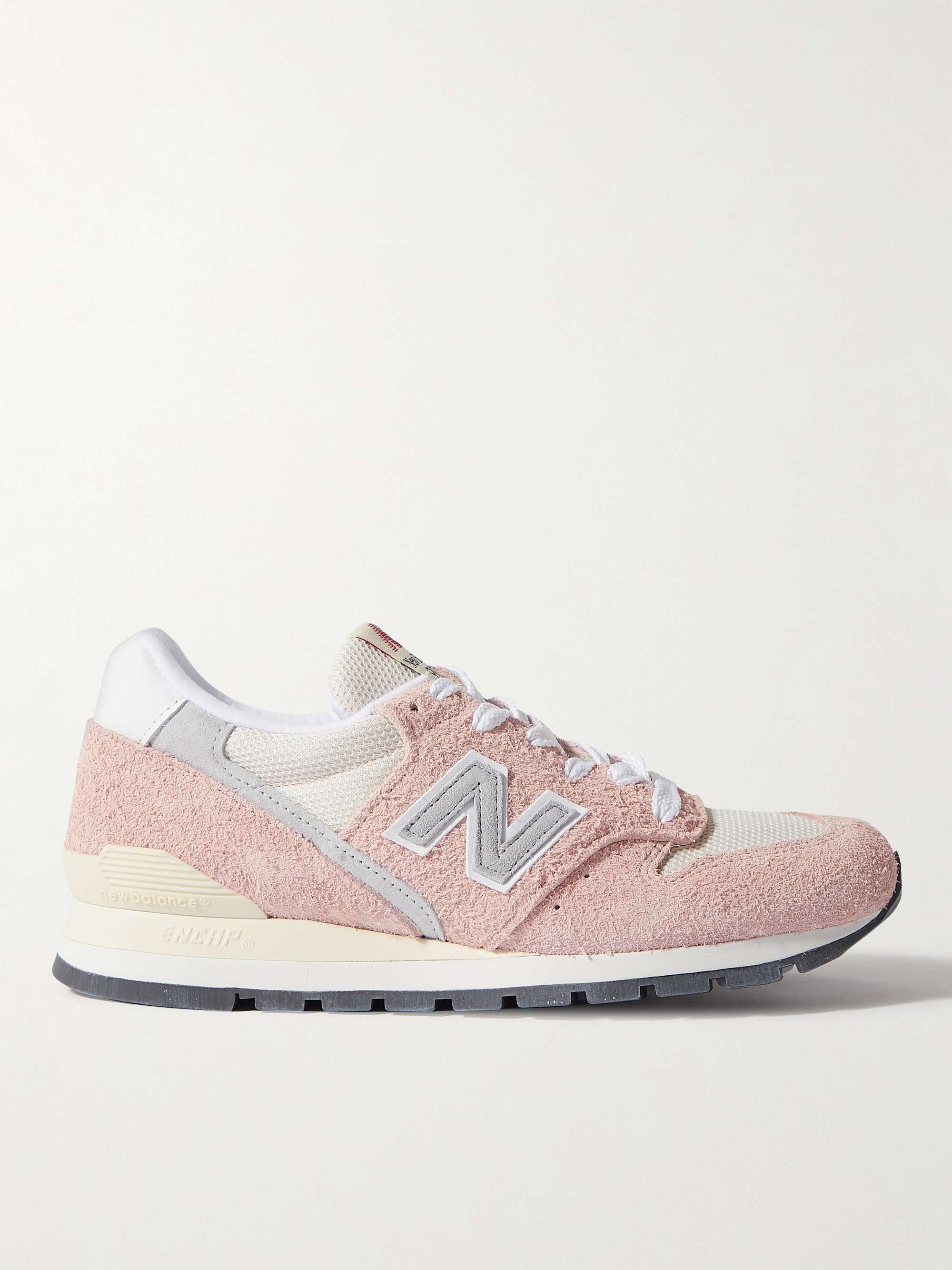 NEW BALANCE 996 Suede and Mesh Sneakers for Men | MR PORTER