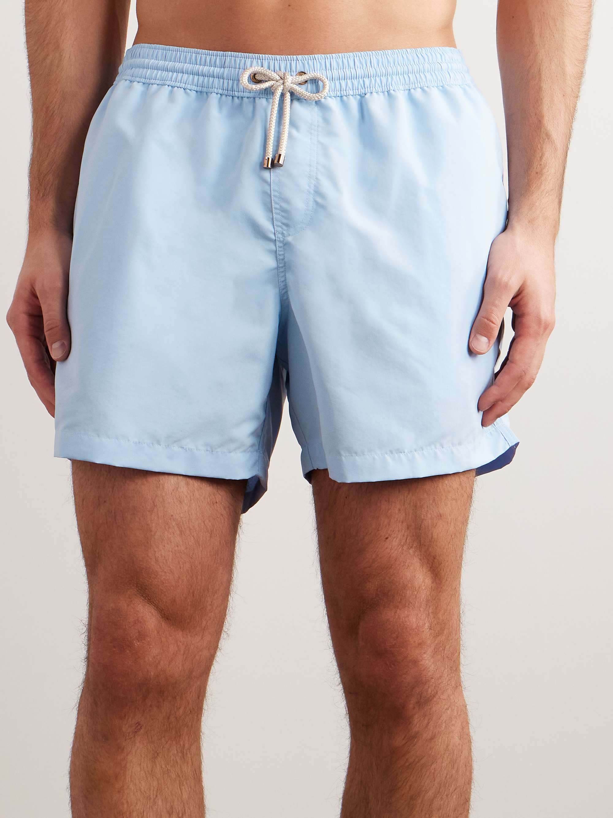 Mid length swim best sale shorts