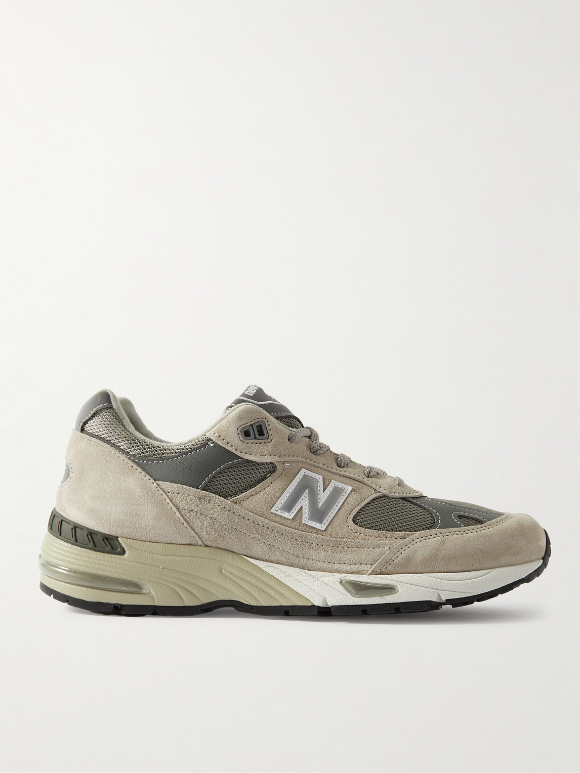 991 Suede and Mesh Sneakers