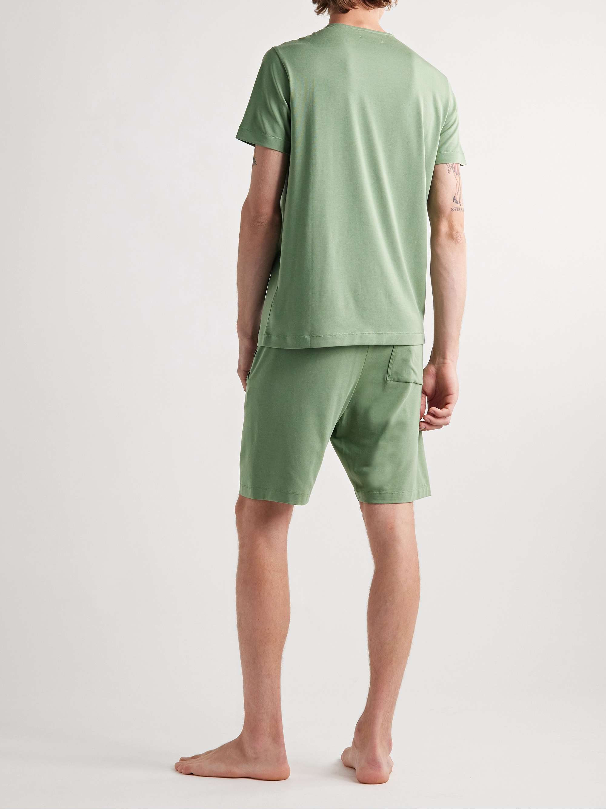 HAMILTON AND HARE Stretch Lyocell and CottonBlend Pyjama Set for Men