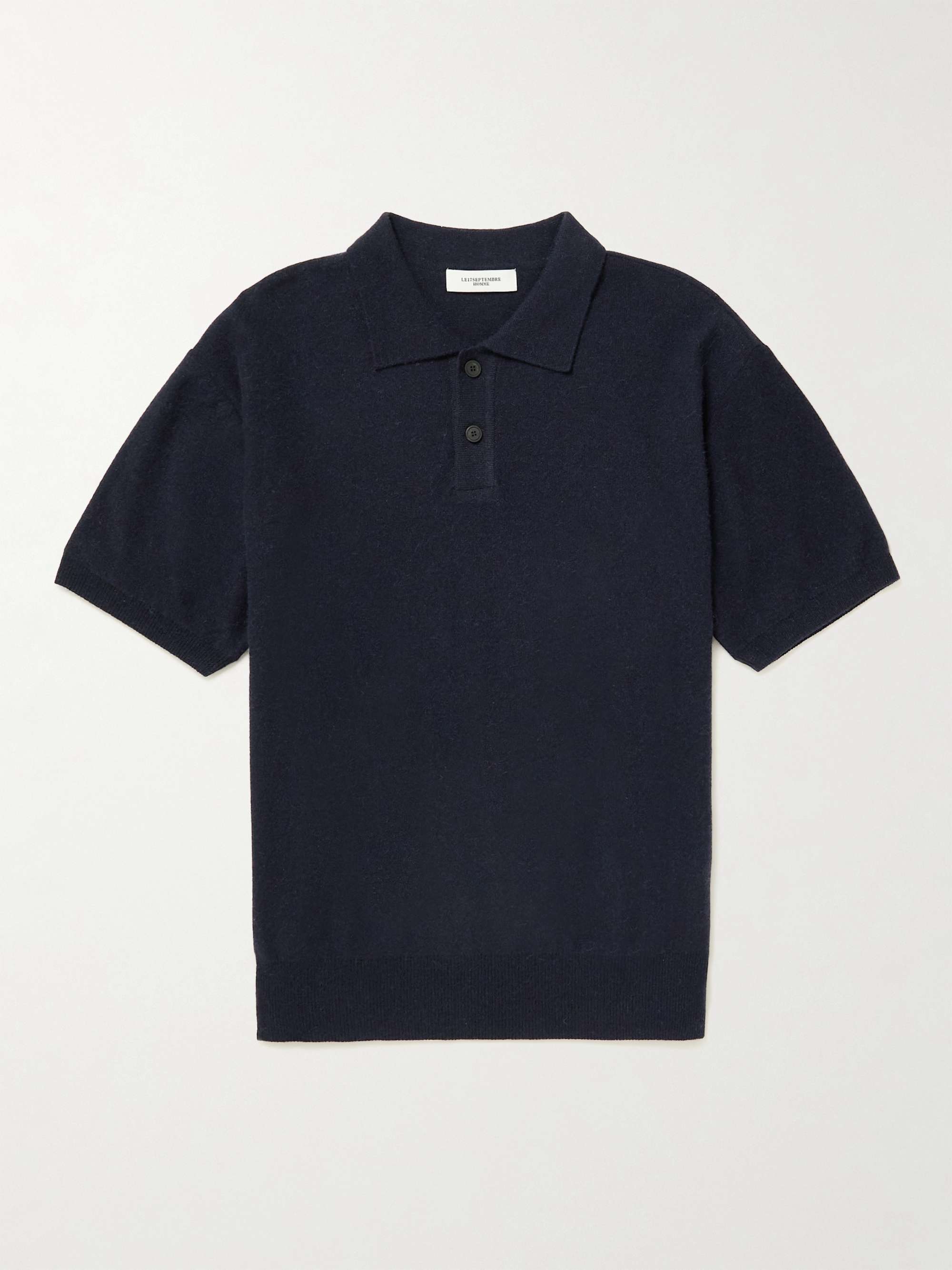 LE 17 SEPTEMBRE Wool-Blend Polo Shirt for Men | MR PORTER