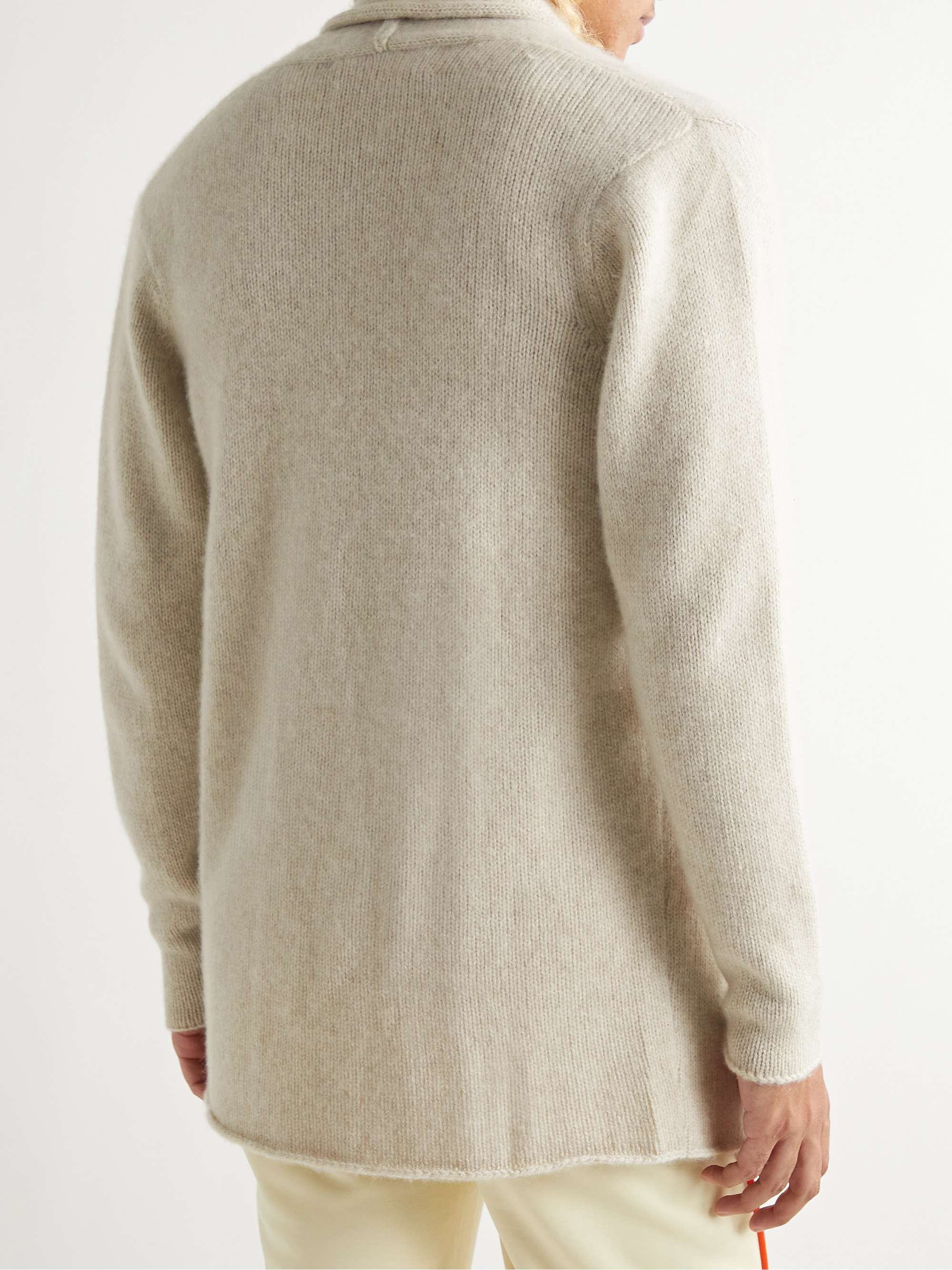 THE ELDER STATESMAN Italy Cashmere Cardigan