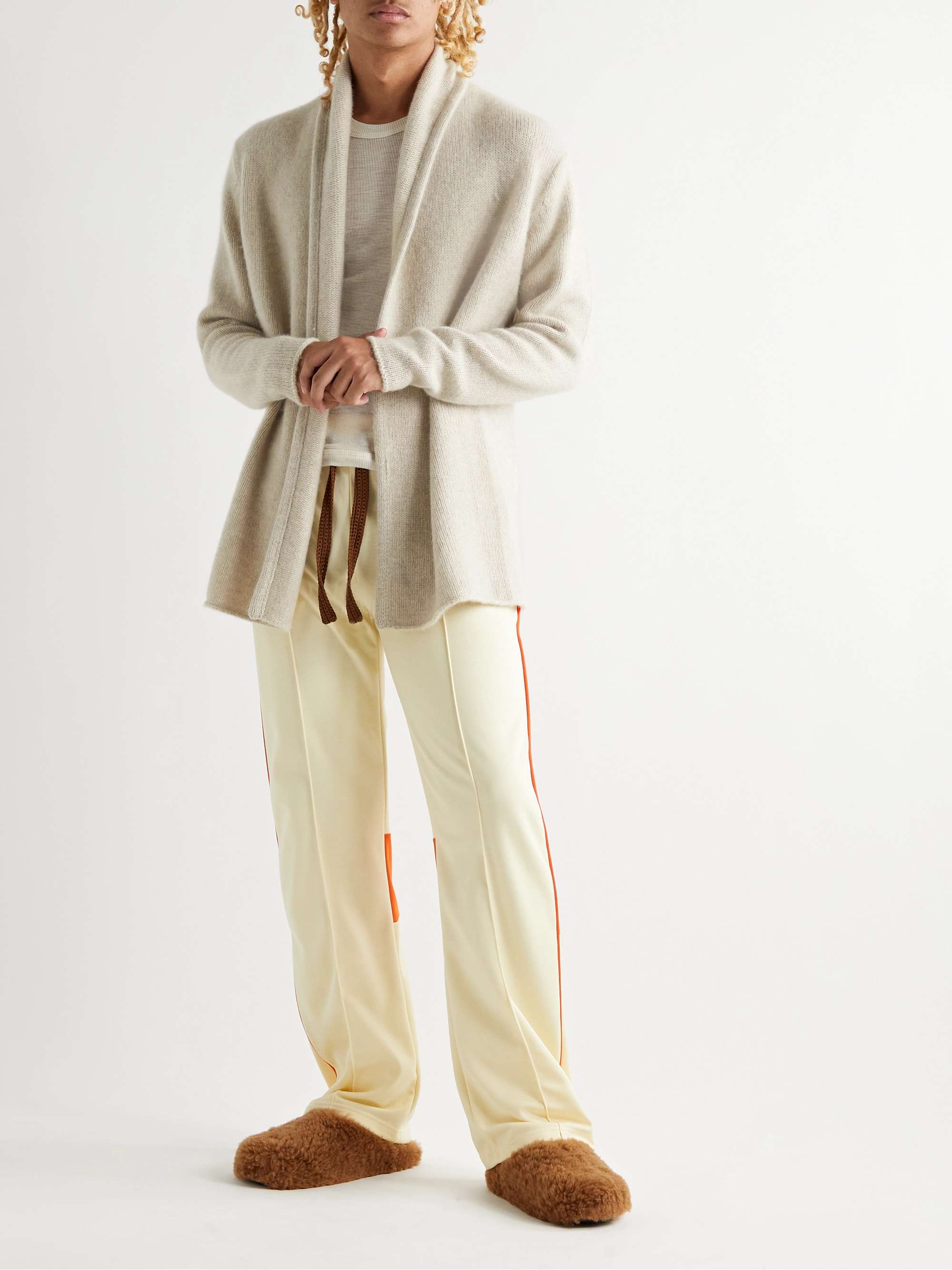 THE ELDER STATESMAN Italy Cashmere Cardigan