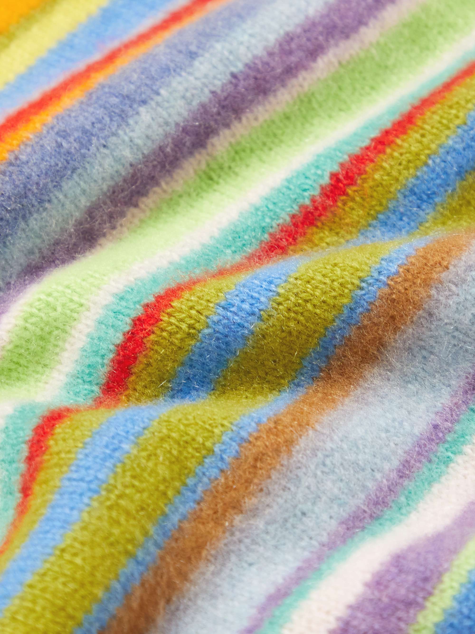 THE ELDER STATESMAN Jolly Striped Cashmere Sweater