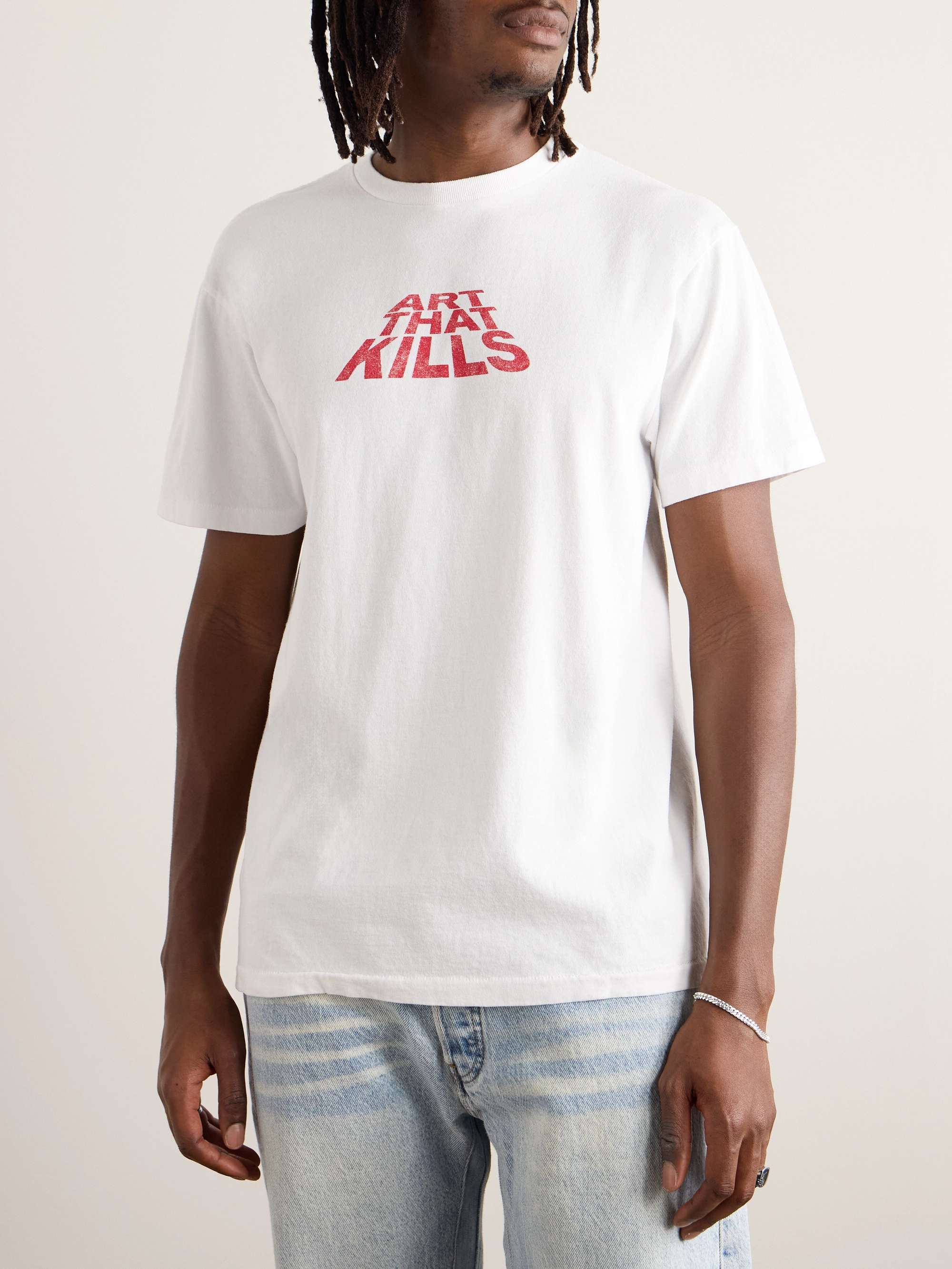 GALLERY DEPT. ATK Printed Cotton-Jersey T-Shirt