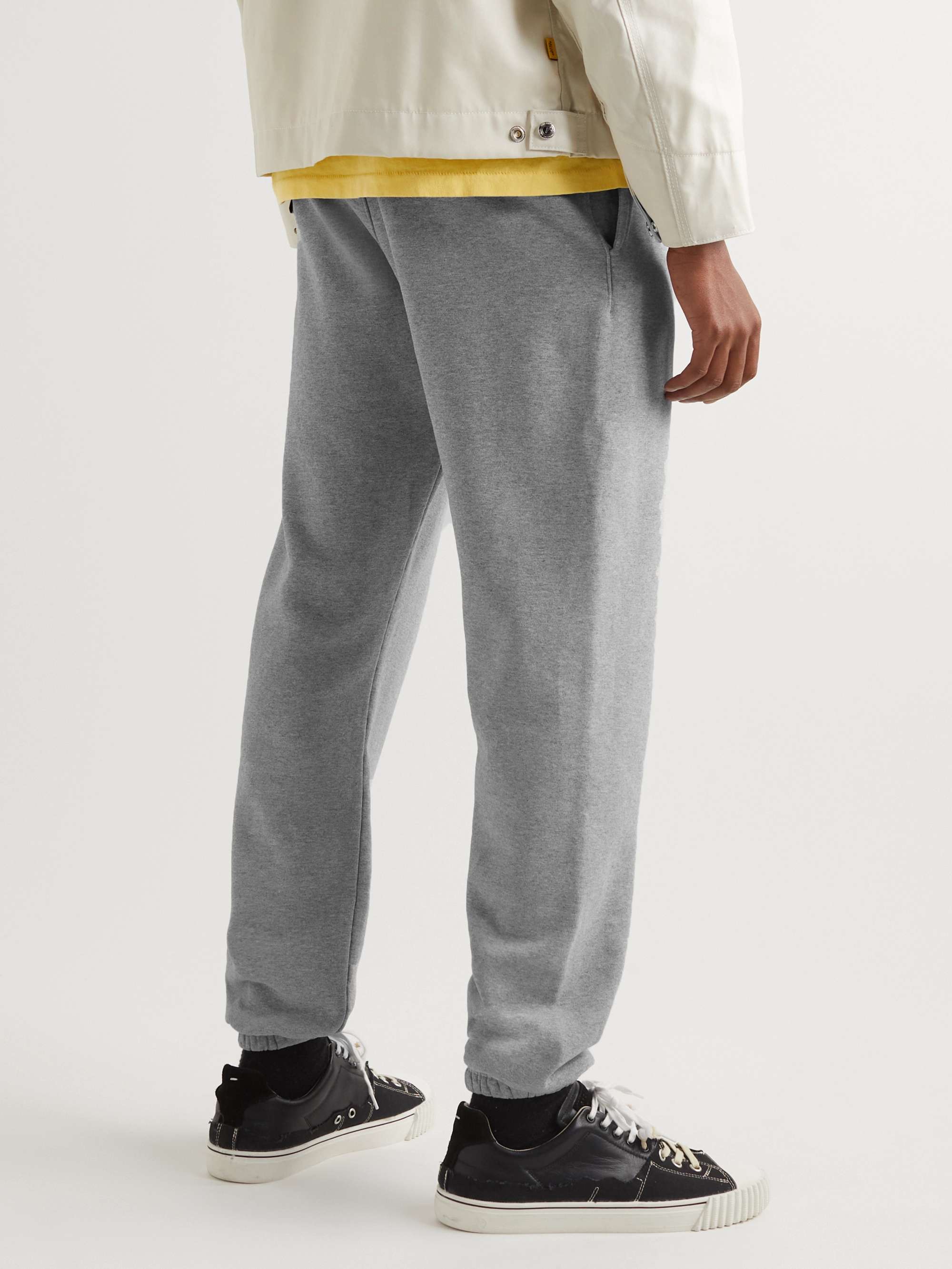 GALLERY DEPT. Tapered Logo-Print Cotton-Jersey Sweatpants