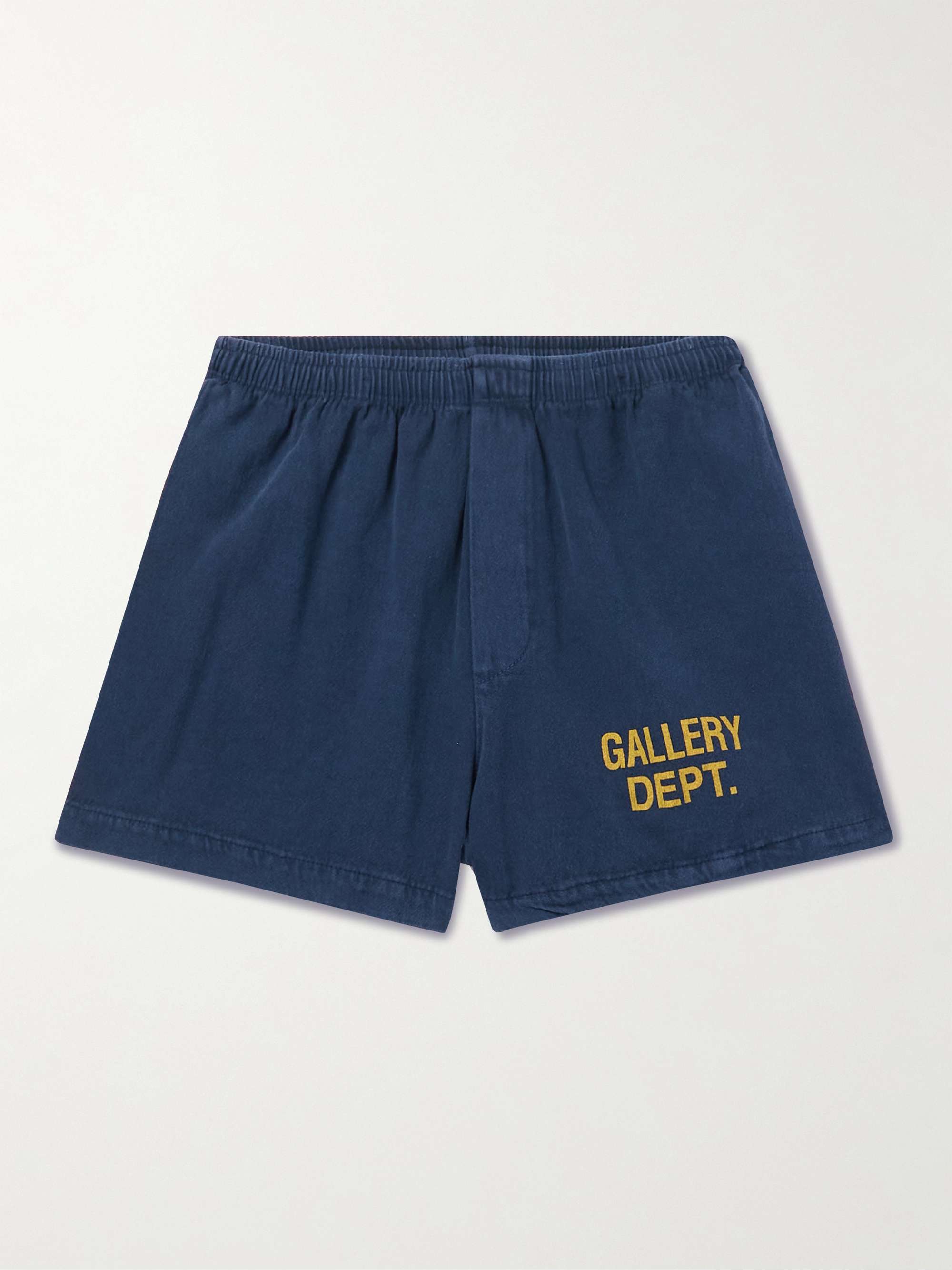 GALLERY DEPT. Zuma Straight-Leg Logo-Print Cotton-Jersey Shorts for Men |  MR PORTER