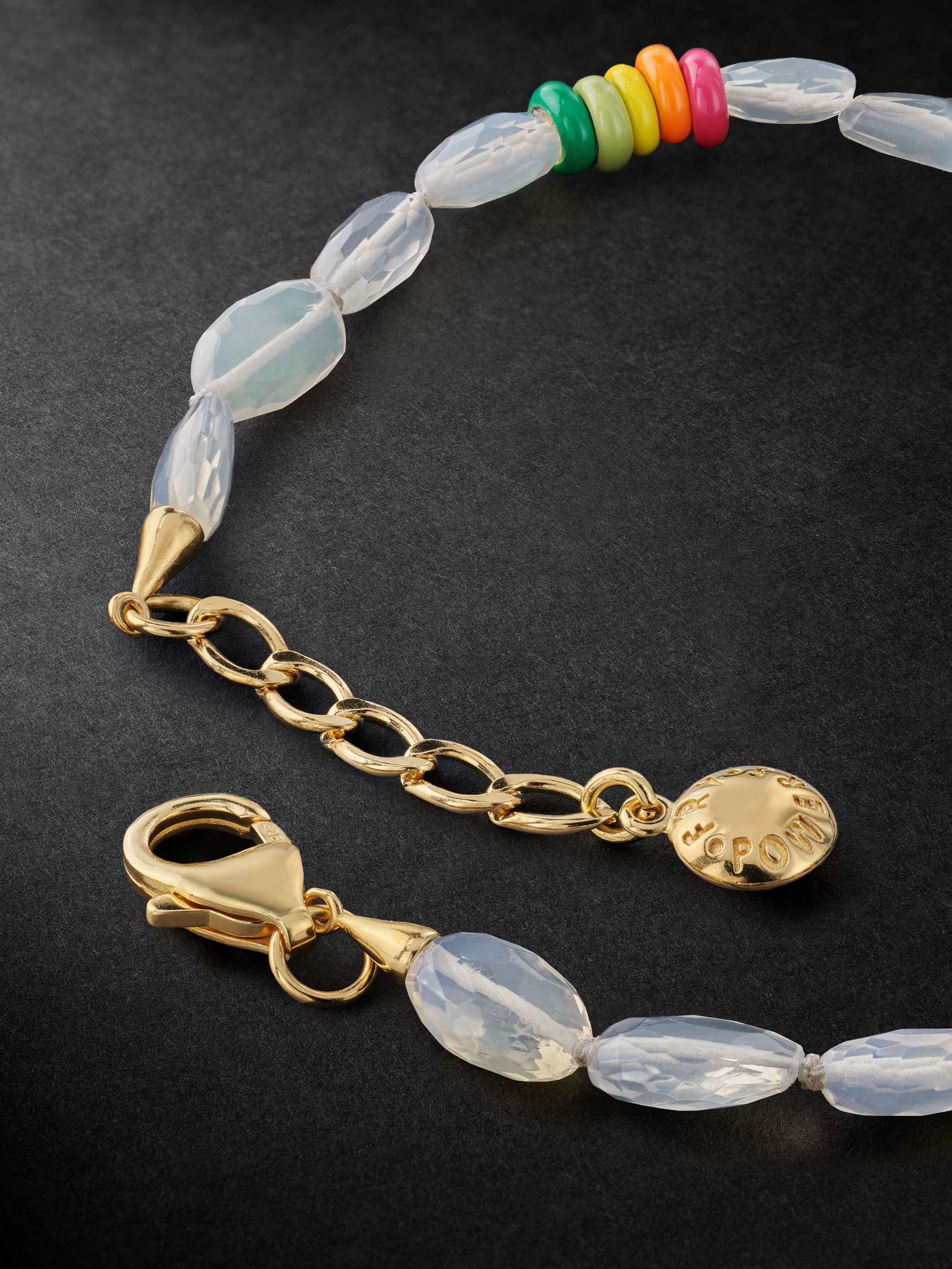 FRY POWERS Sunrise Gold Vermeil, Opal and Enamel Bracelet